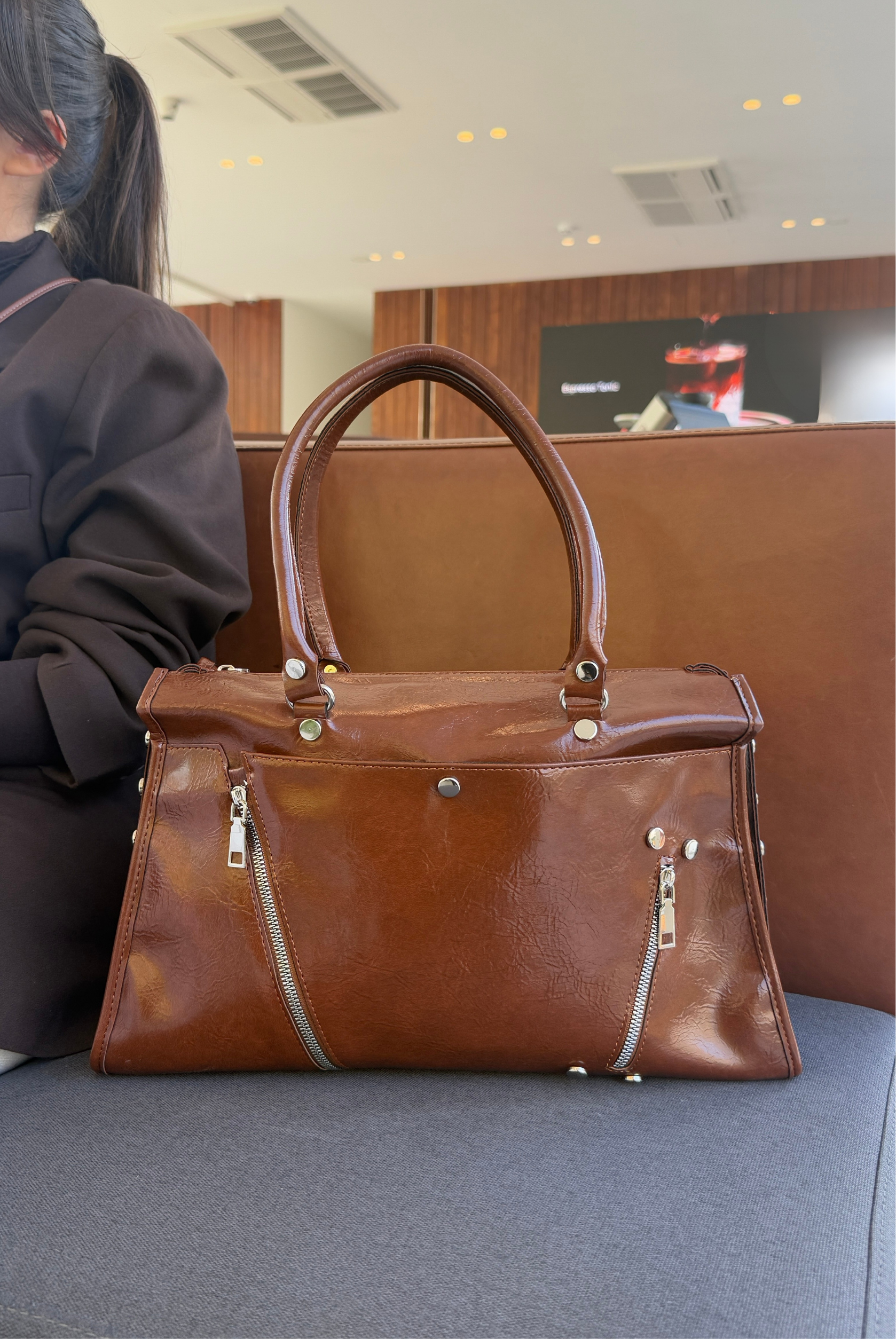 Kadın El ve Omuz Çantası TABA