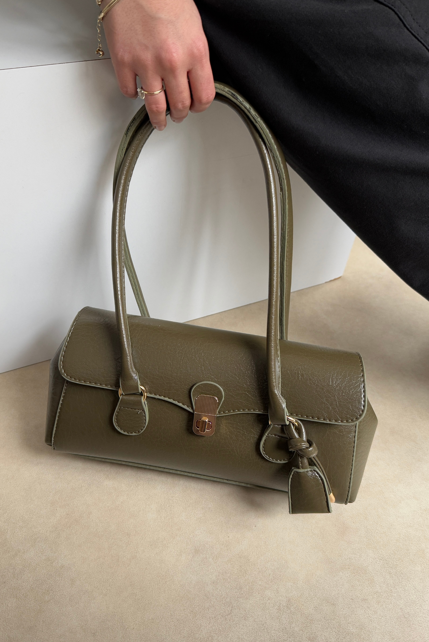 Kadın El ve Omuz Çantası YEŞİL