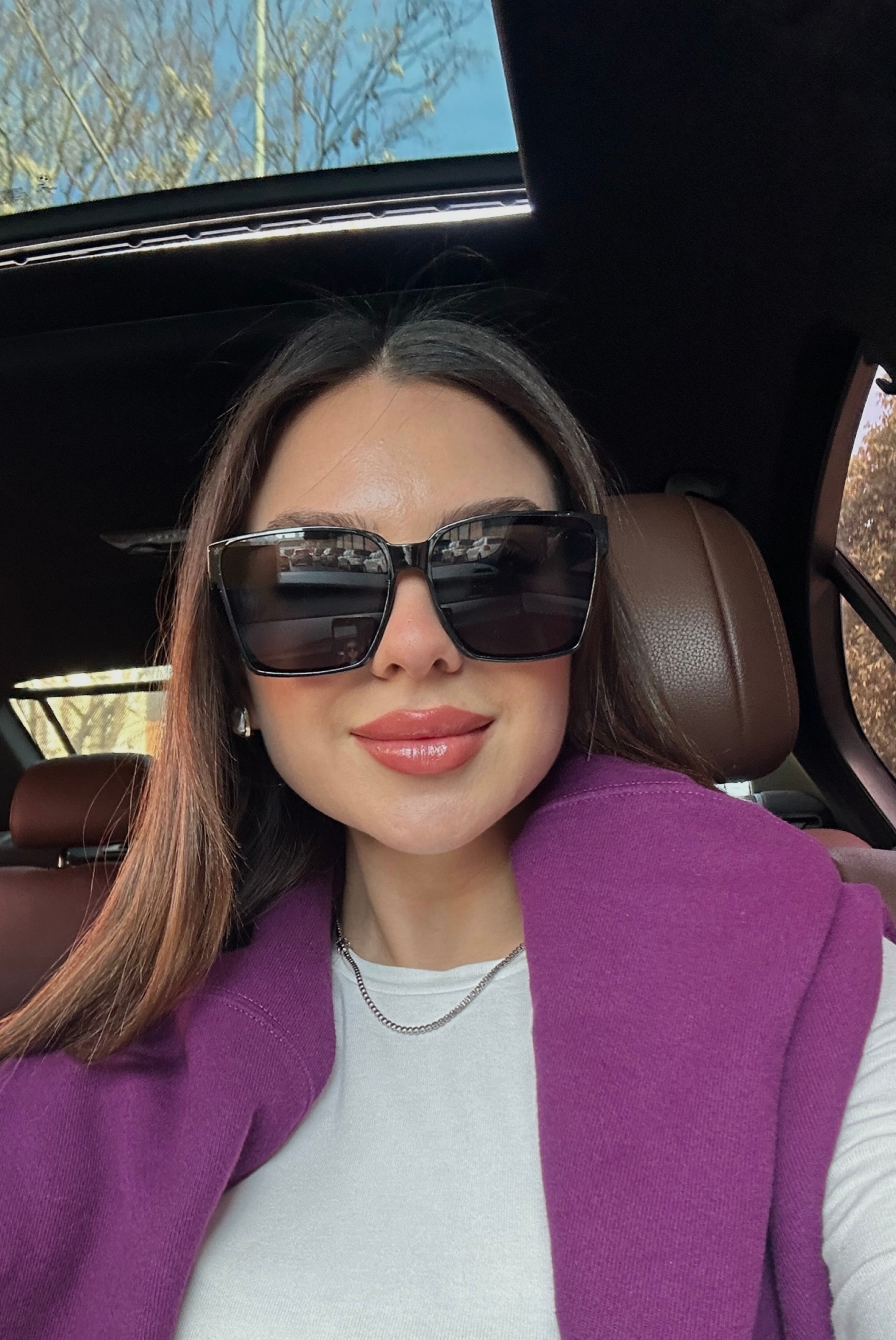 Kadın Güneş Gözlüğü SİYAH SİYAH