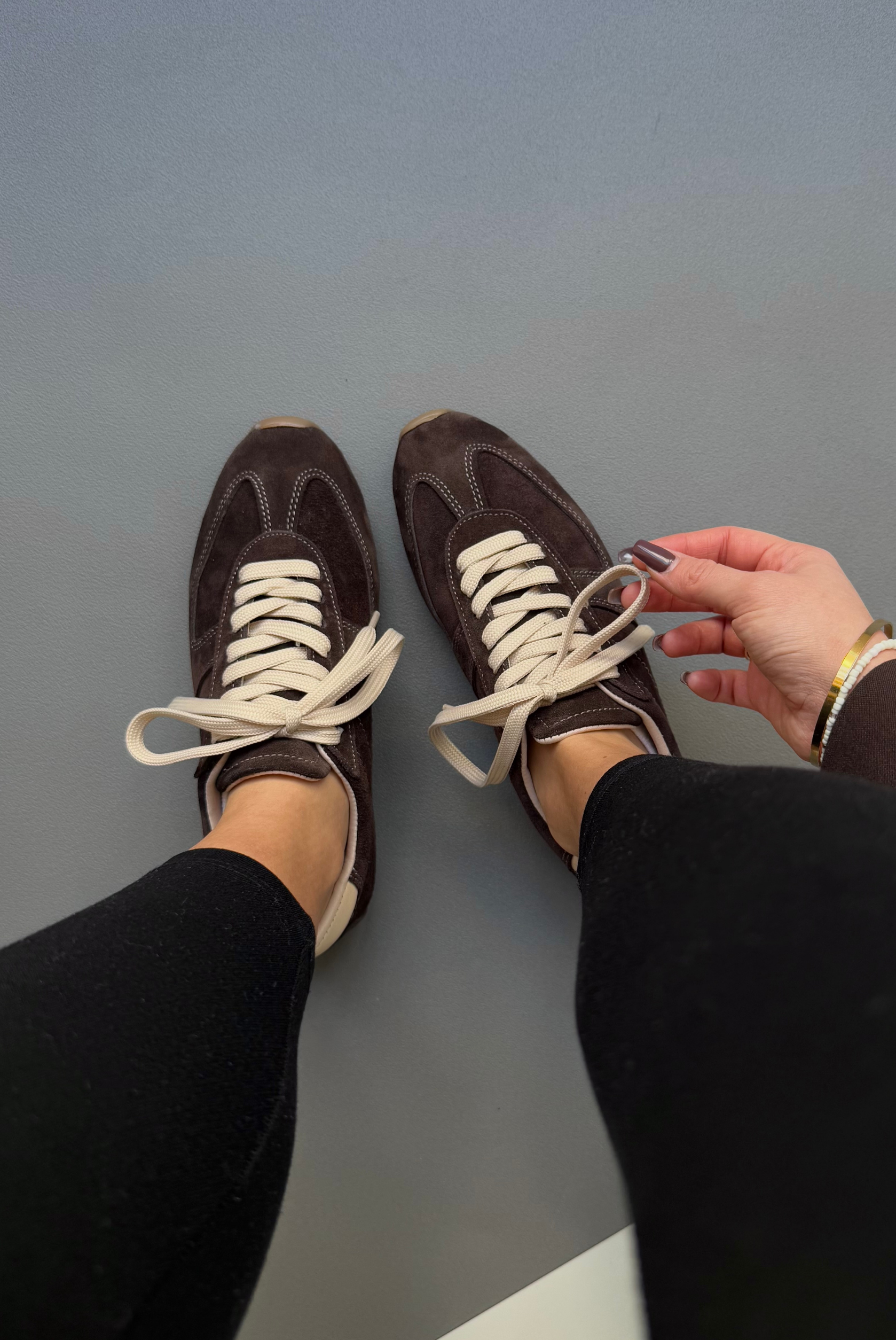 Kadın Hakiki Deri Ayakkabı ACI KAHVE SÜET