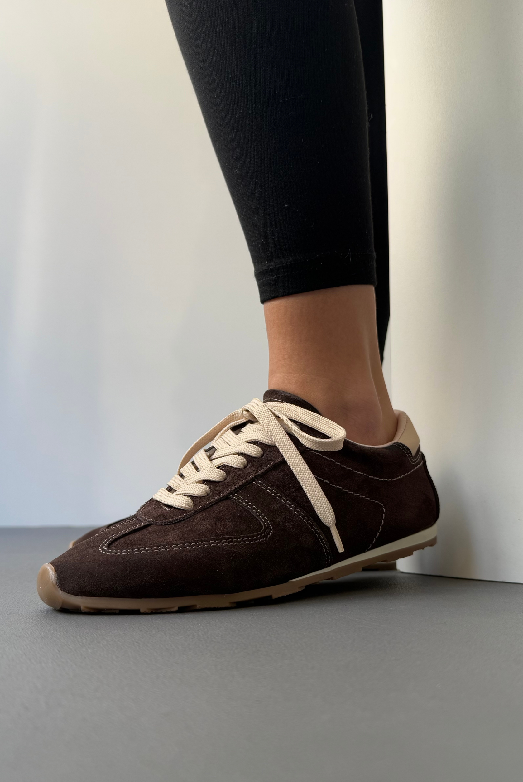 Kadın Hakiki Deri Ayakkabı ACI KAHVE SÜET