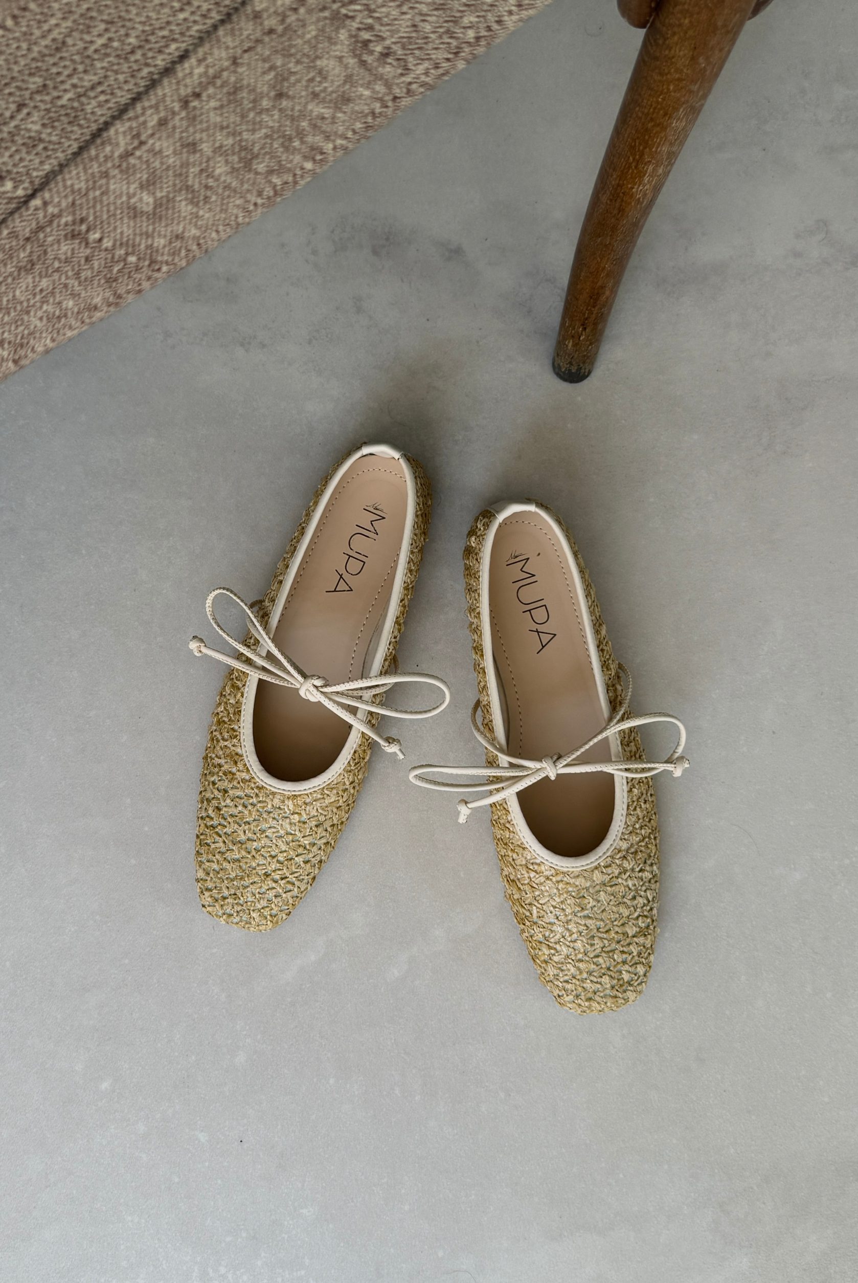 Kadın Hasır Babet BEJ