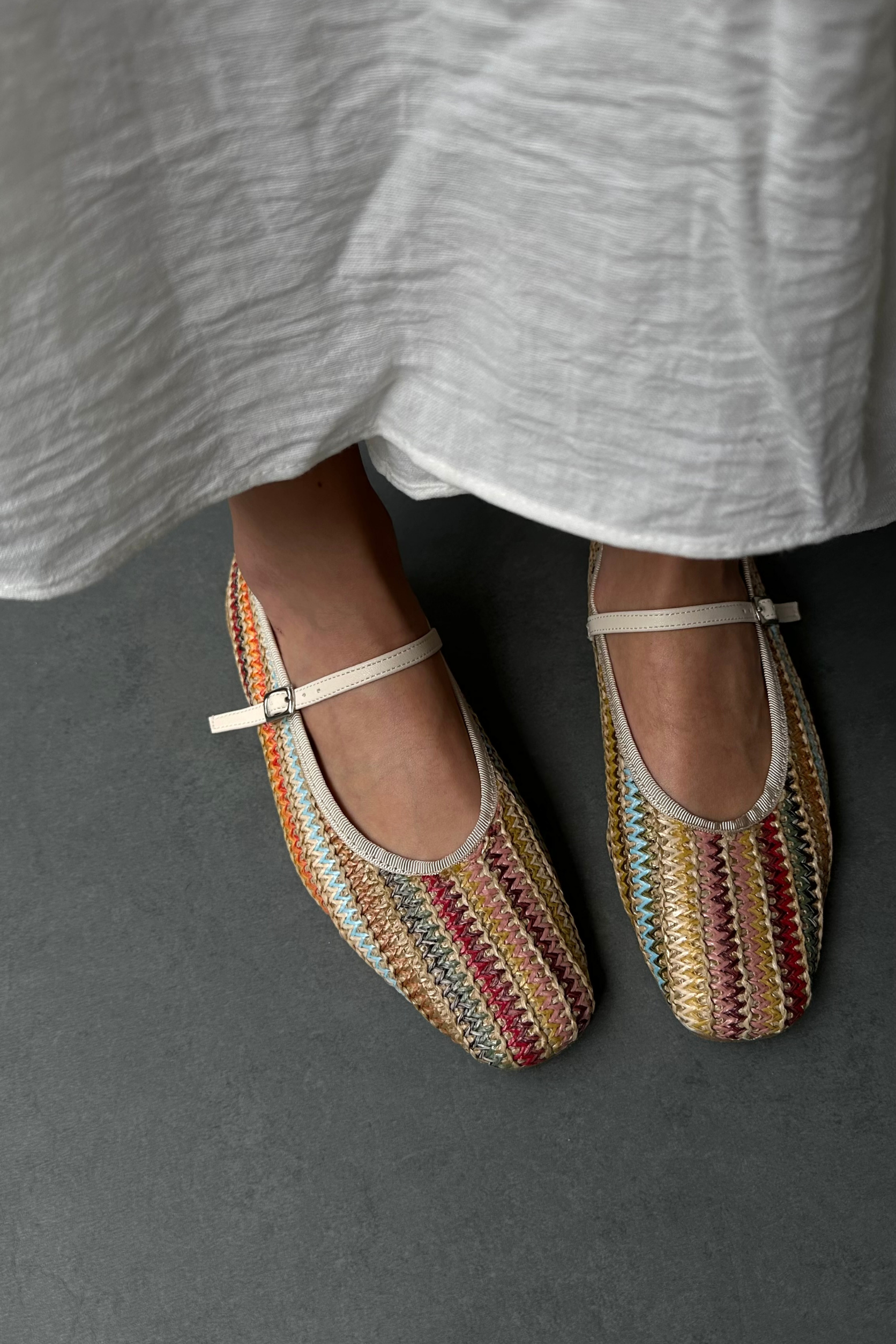 Kadın Hasır Terlik MULTI