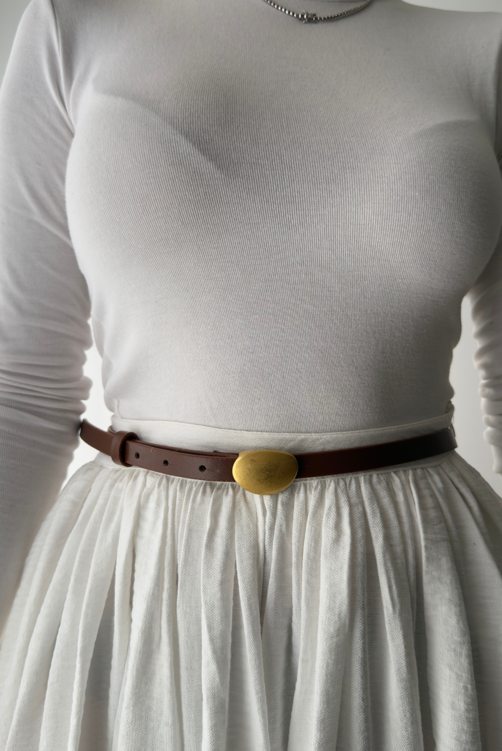 Kadın Kemer Gold Tokalı TABA