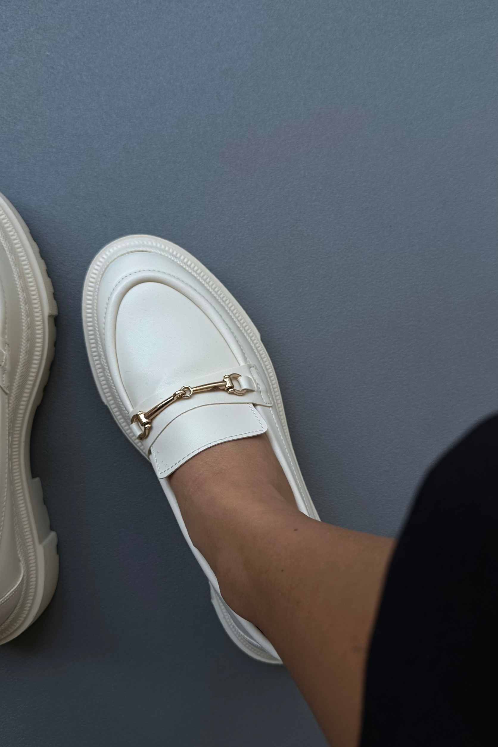 Kadın Loafer Ayakkabı BEJ