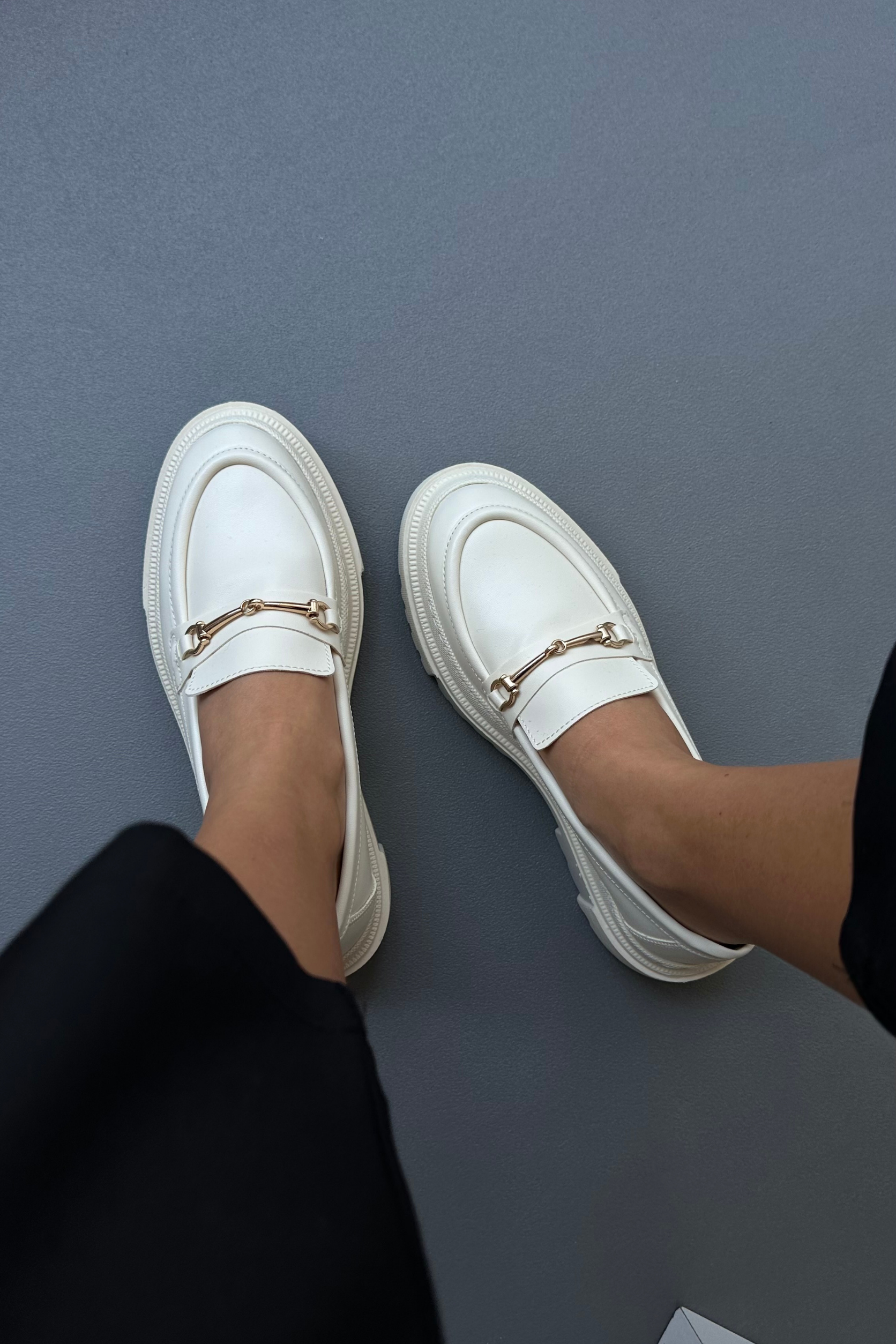 Kadın Loafer Ayakkabı BEJ