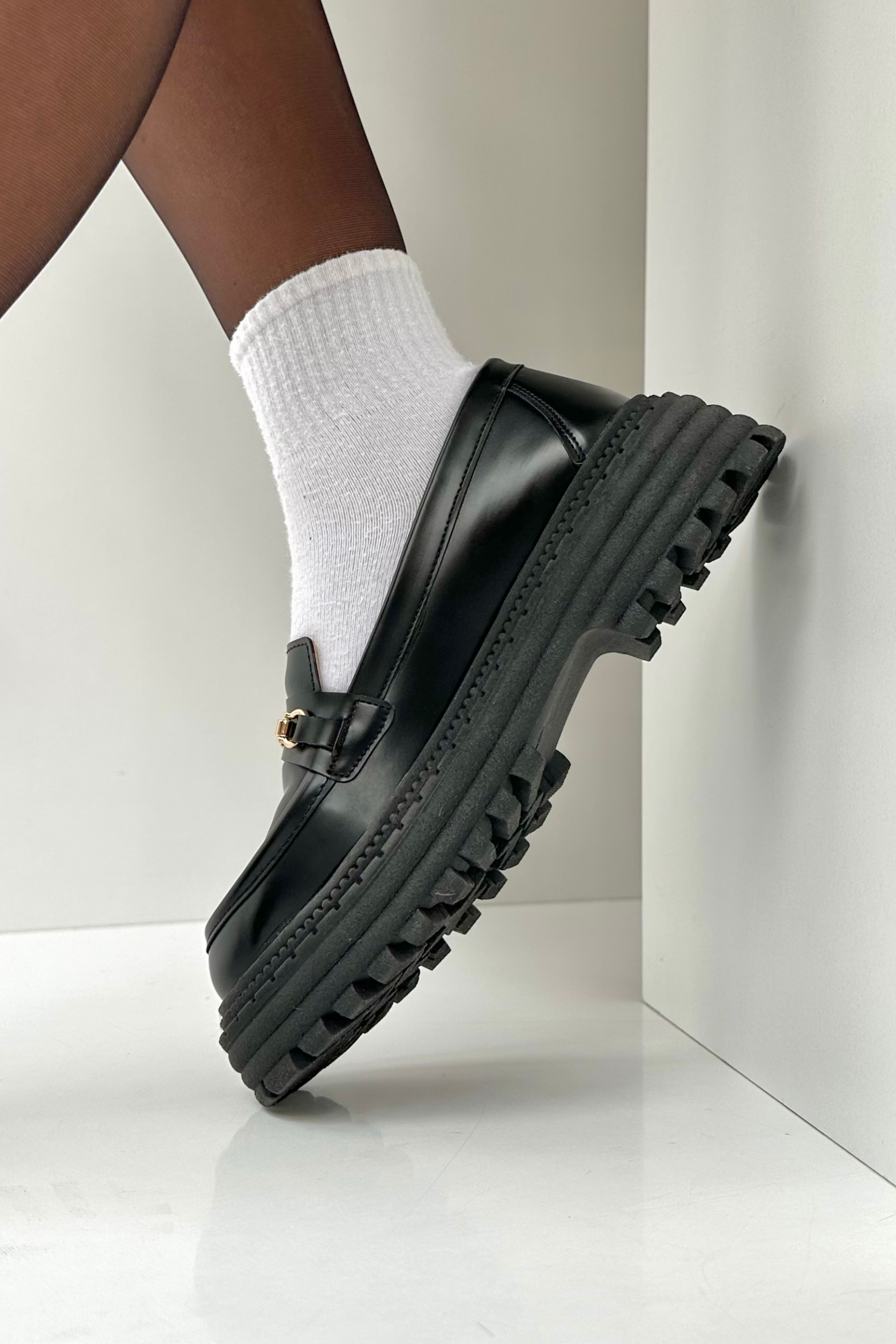 Kadın Loafer Ayakkabı SİYAH