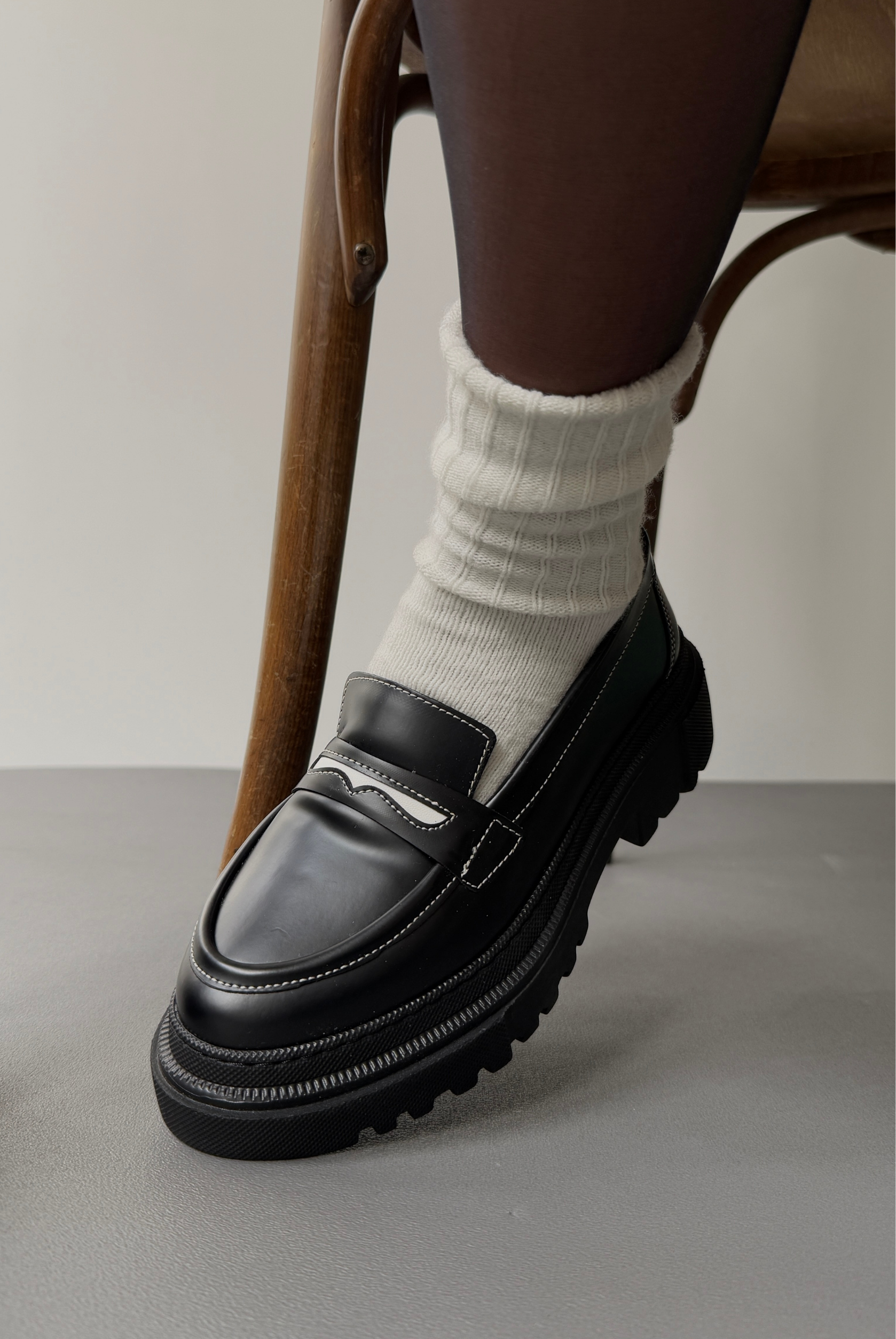 Kadın Loafer Ayakkabı SİYAH