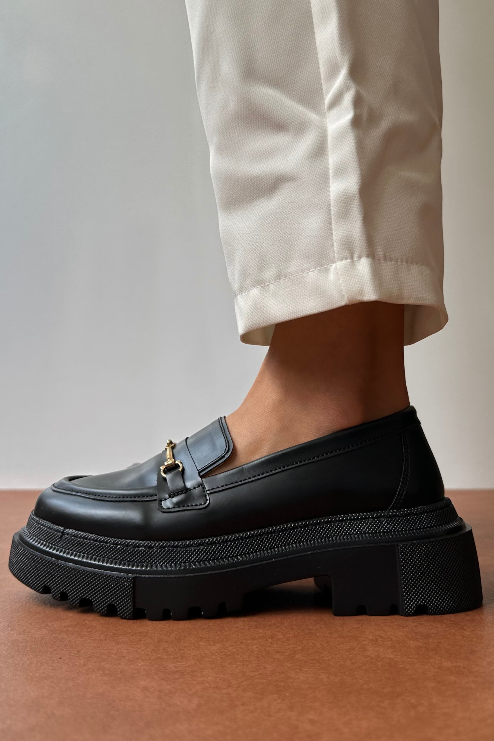 Kadın Loafer Ayakkabı SİYAH