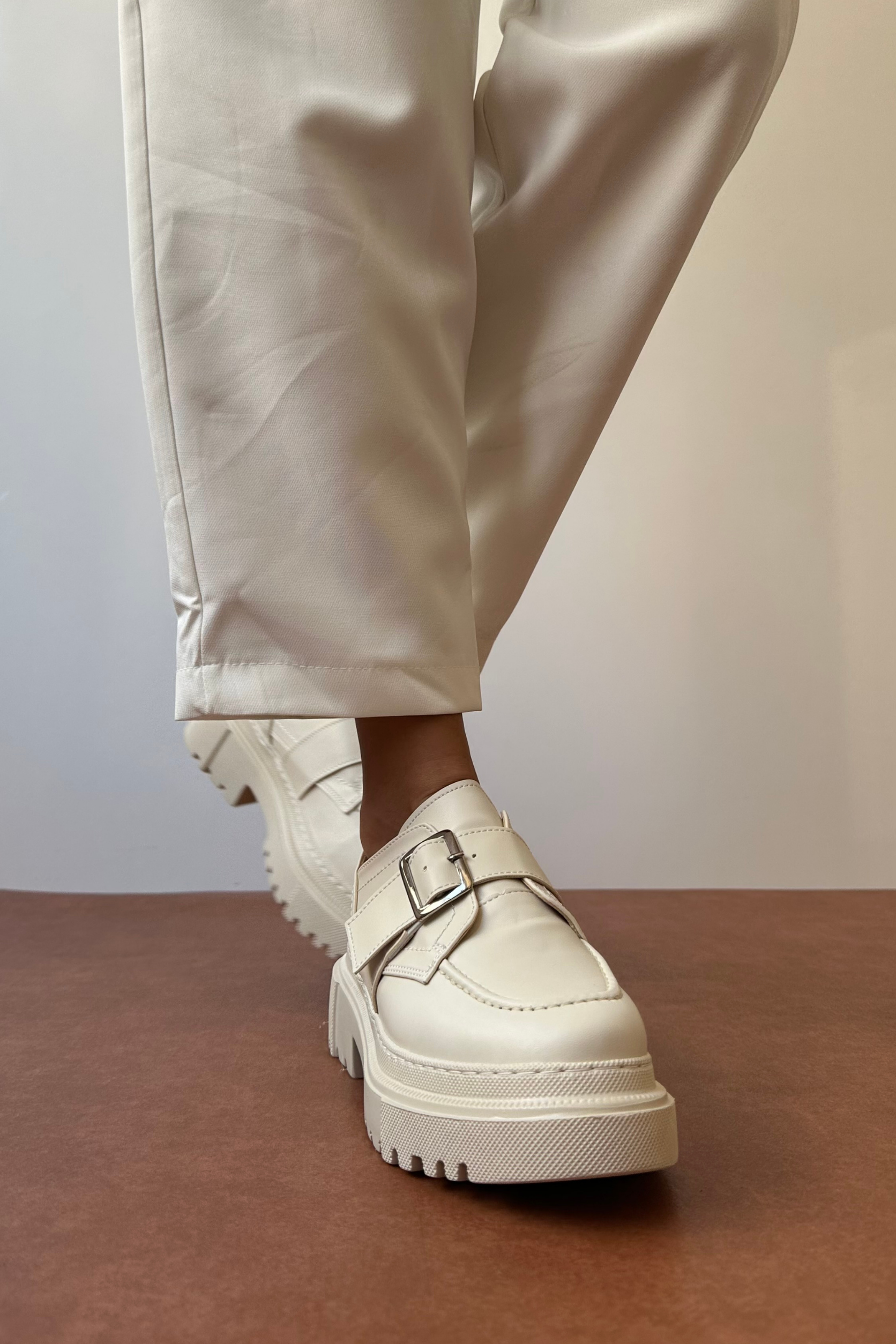 Kadın Makosen Ayakkabı BEJ