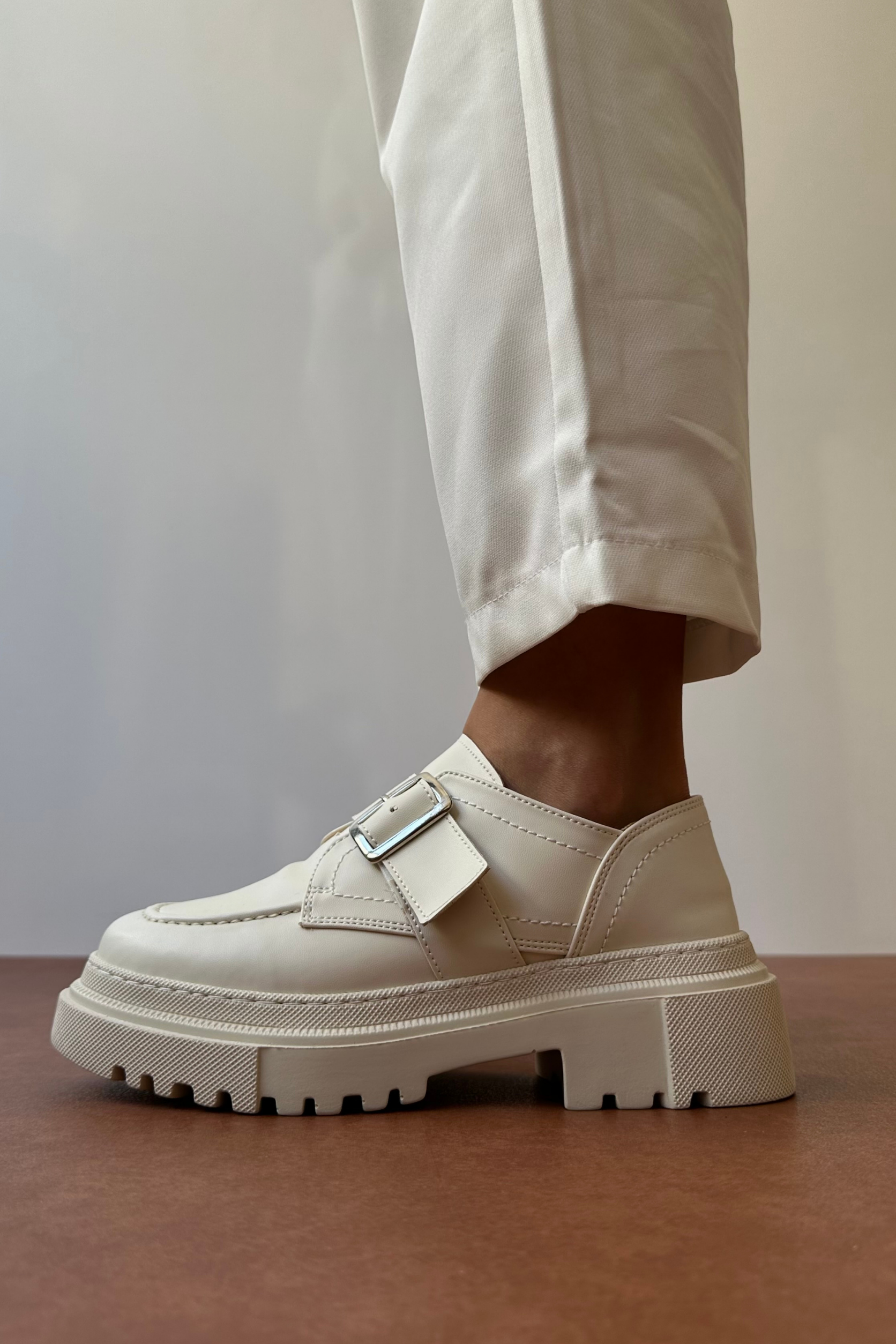 Kadın Makosen Ayakkabı BEJ