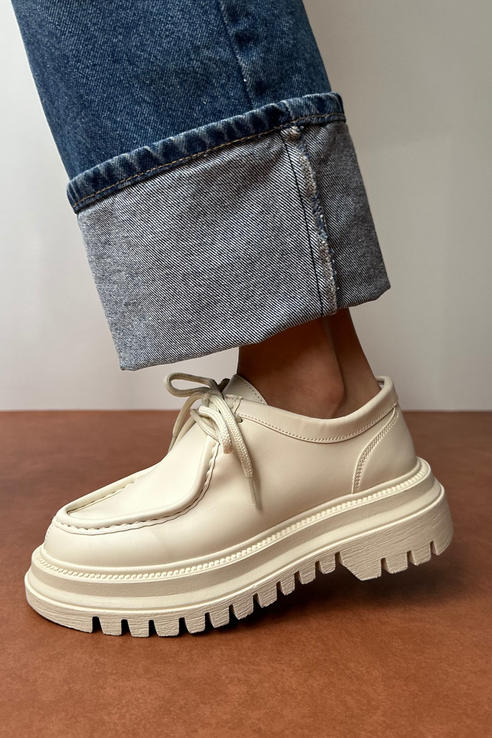 Kadın Makosen Ayakkabı BEJ