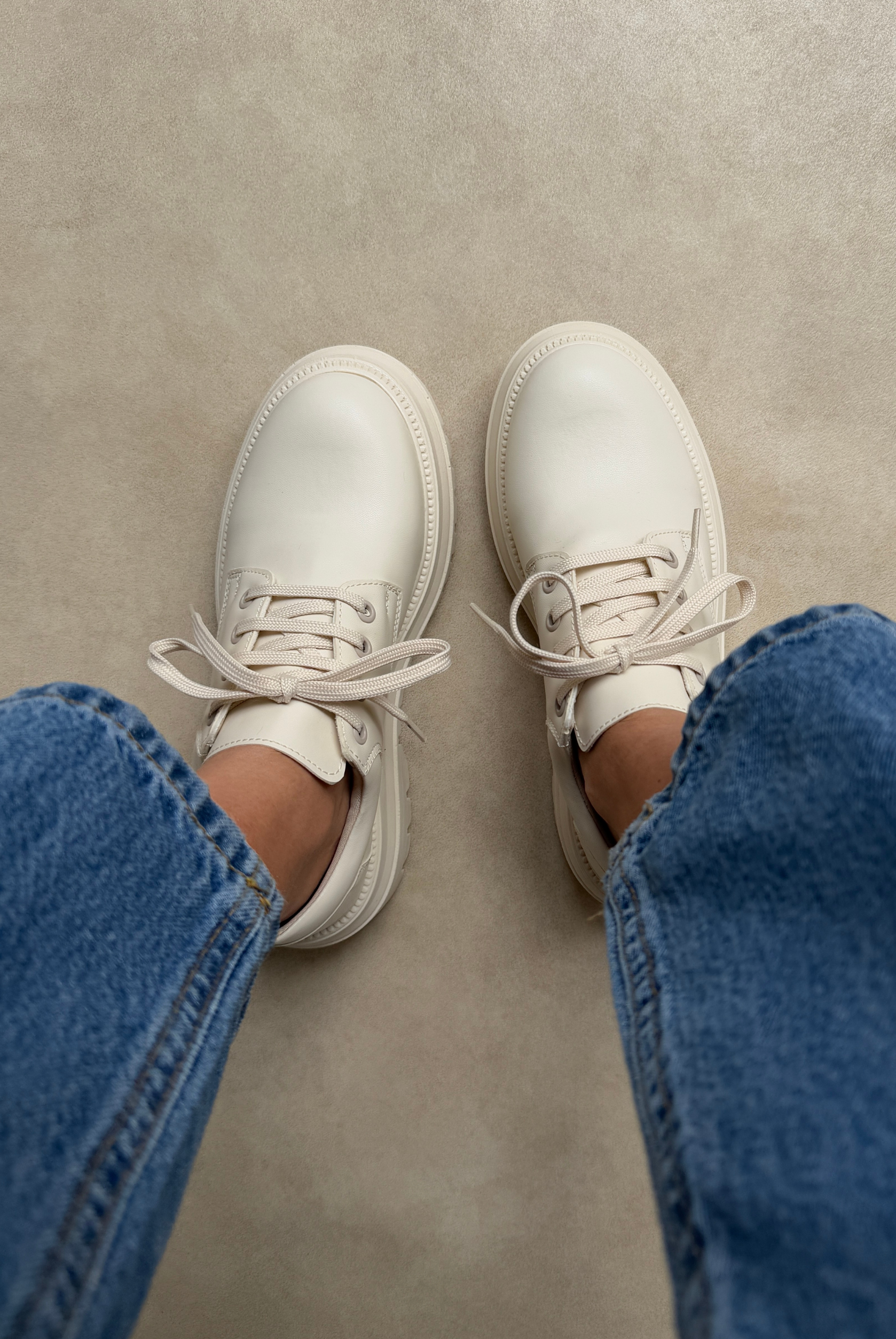 Kadın Makosen Ayakkabı BEJ