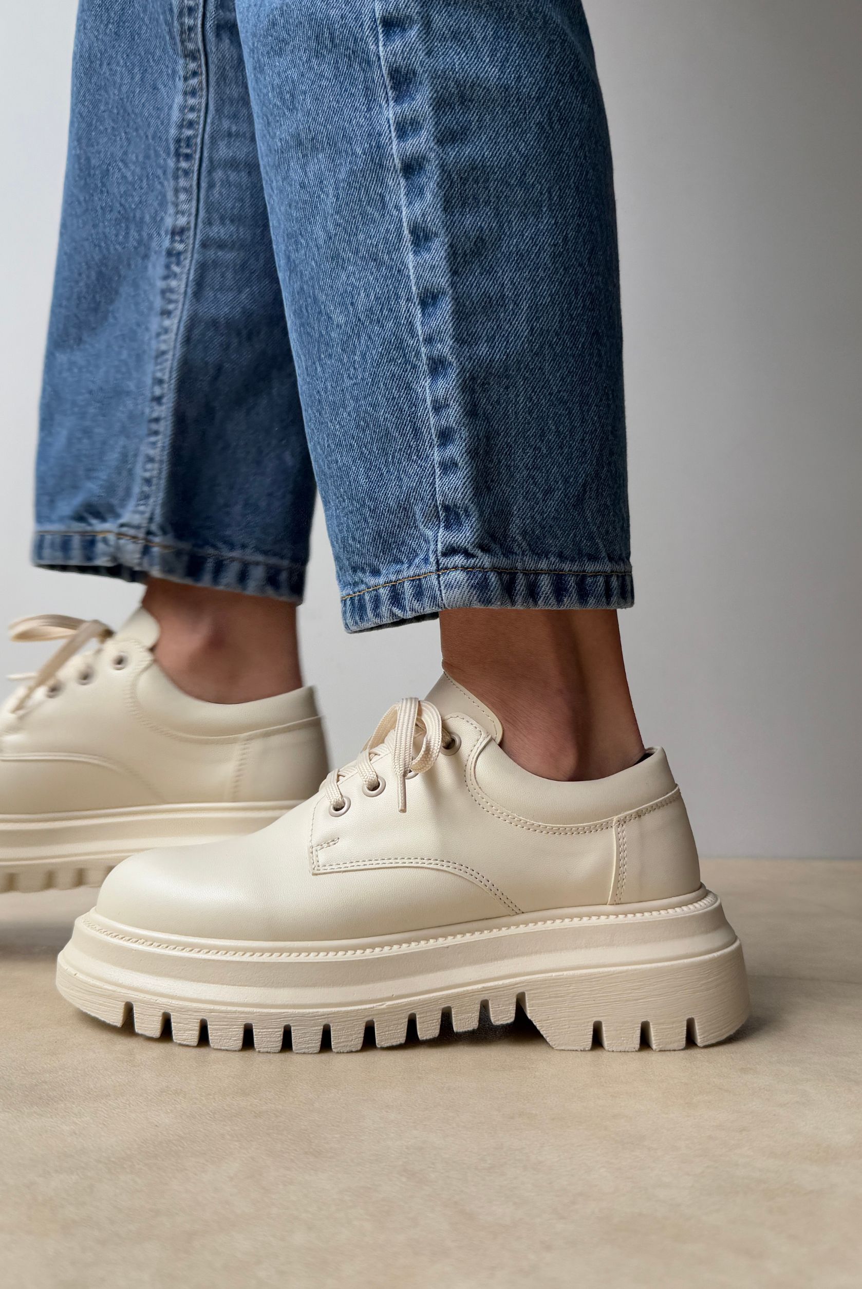 Kadın Makosen Ayakkabı BEJ