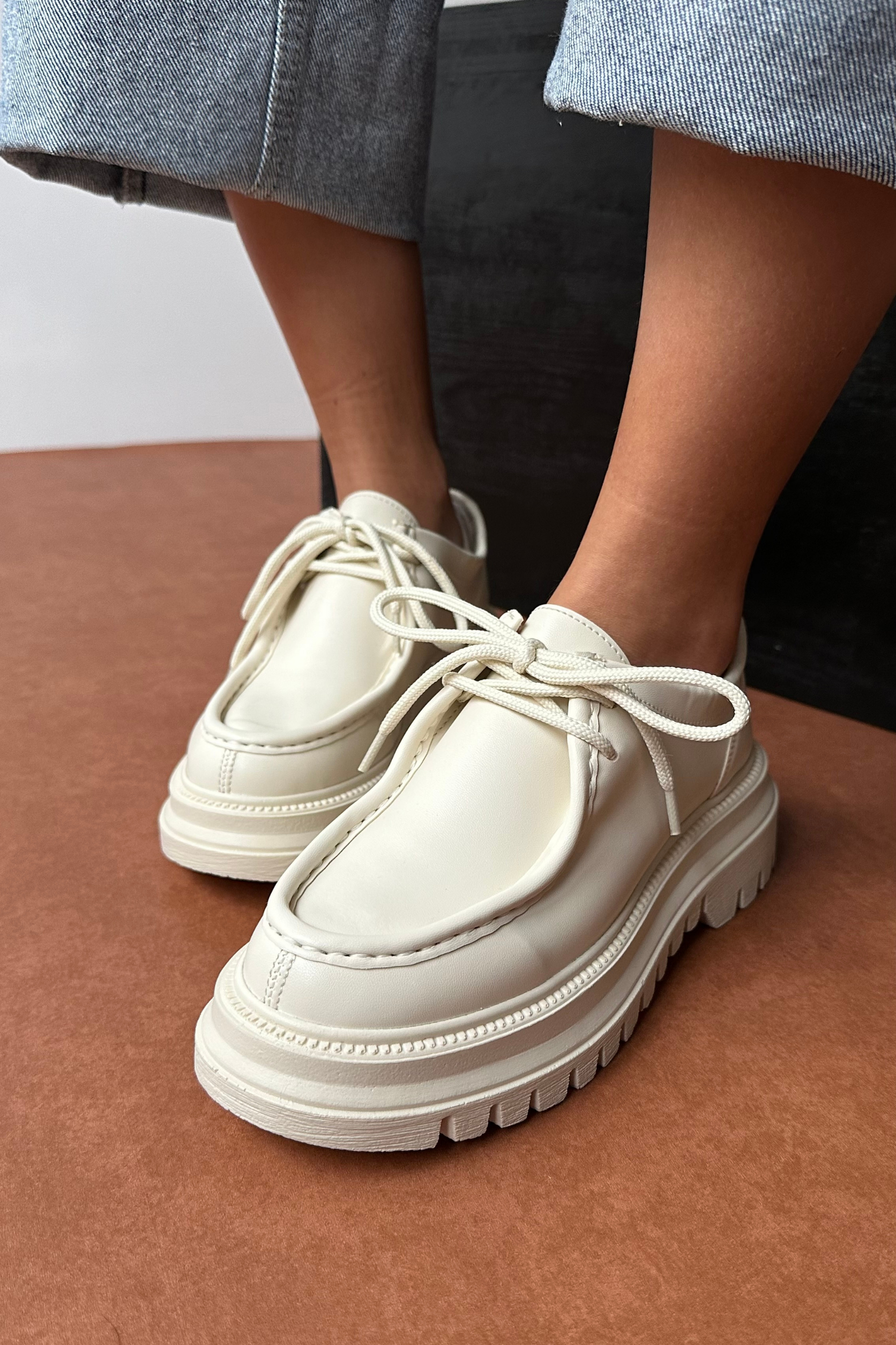 Kadın Makosen Ayakkabı BEJ