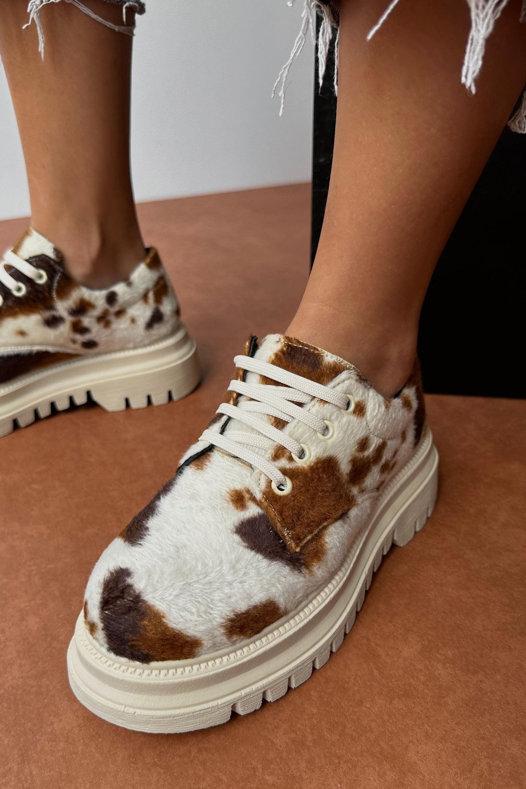 Kadın Makosen Ayakkabı COW