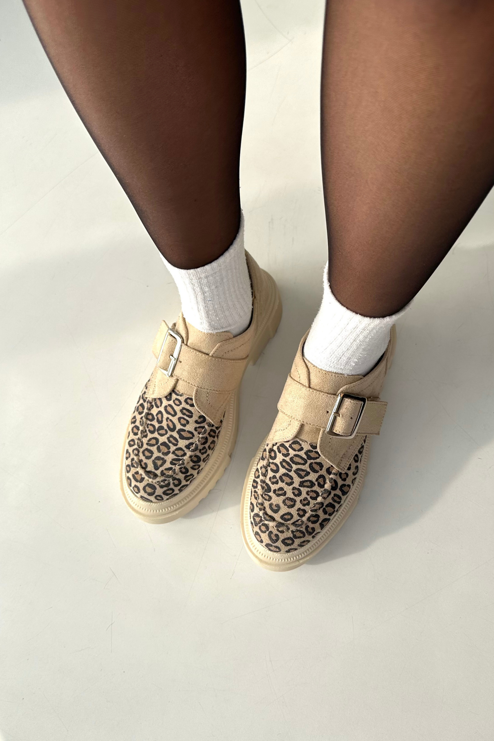 Kadın Makosen Ayakkabı LEOPAR