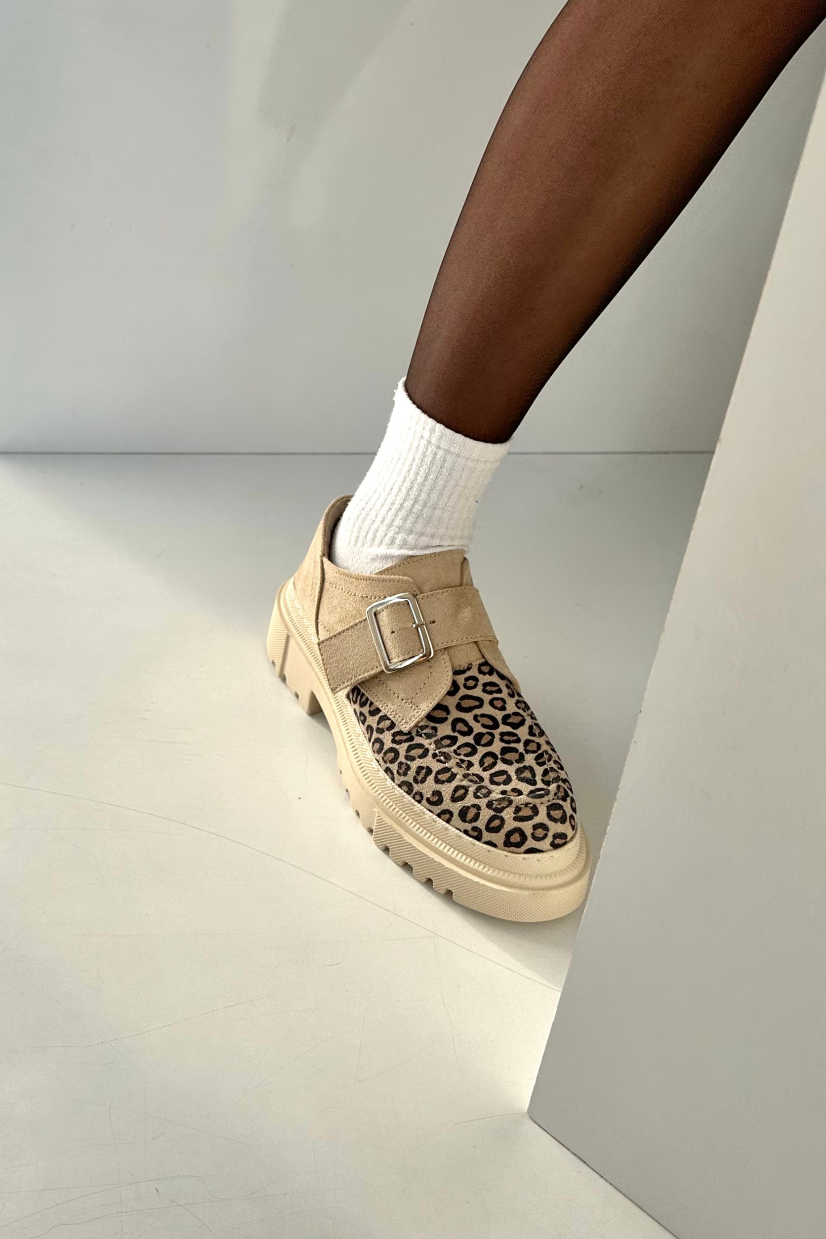 Kadın Makosen Ayakkabı LEOPAR