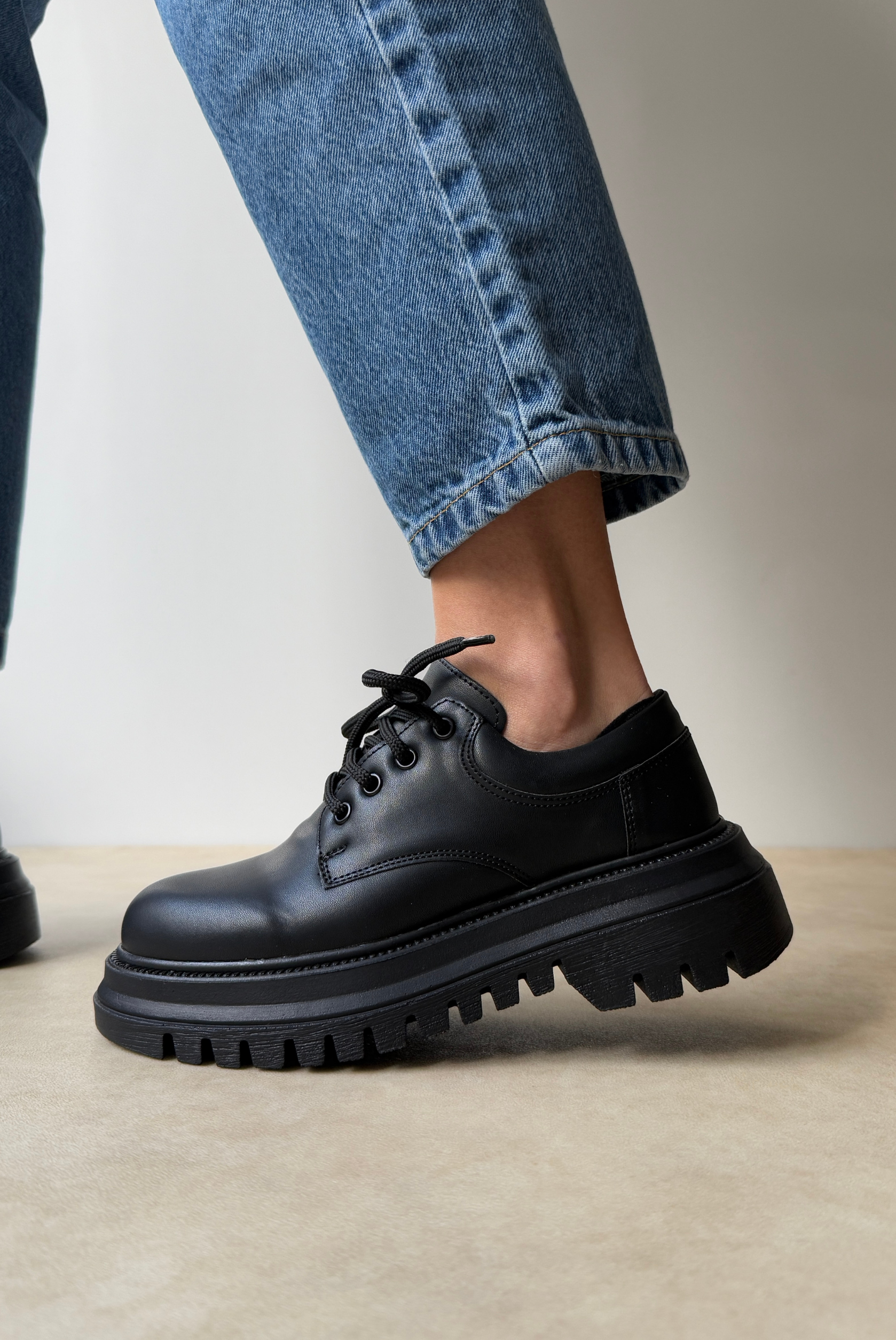 Kadın Makosen Ayakkabı SİYAH