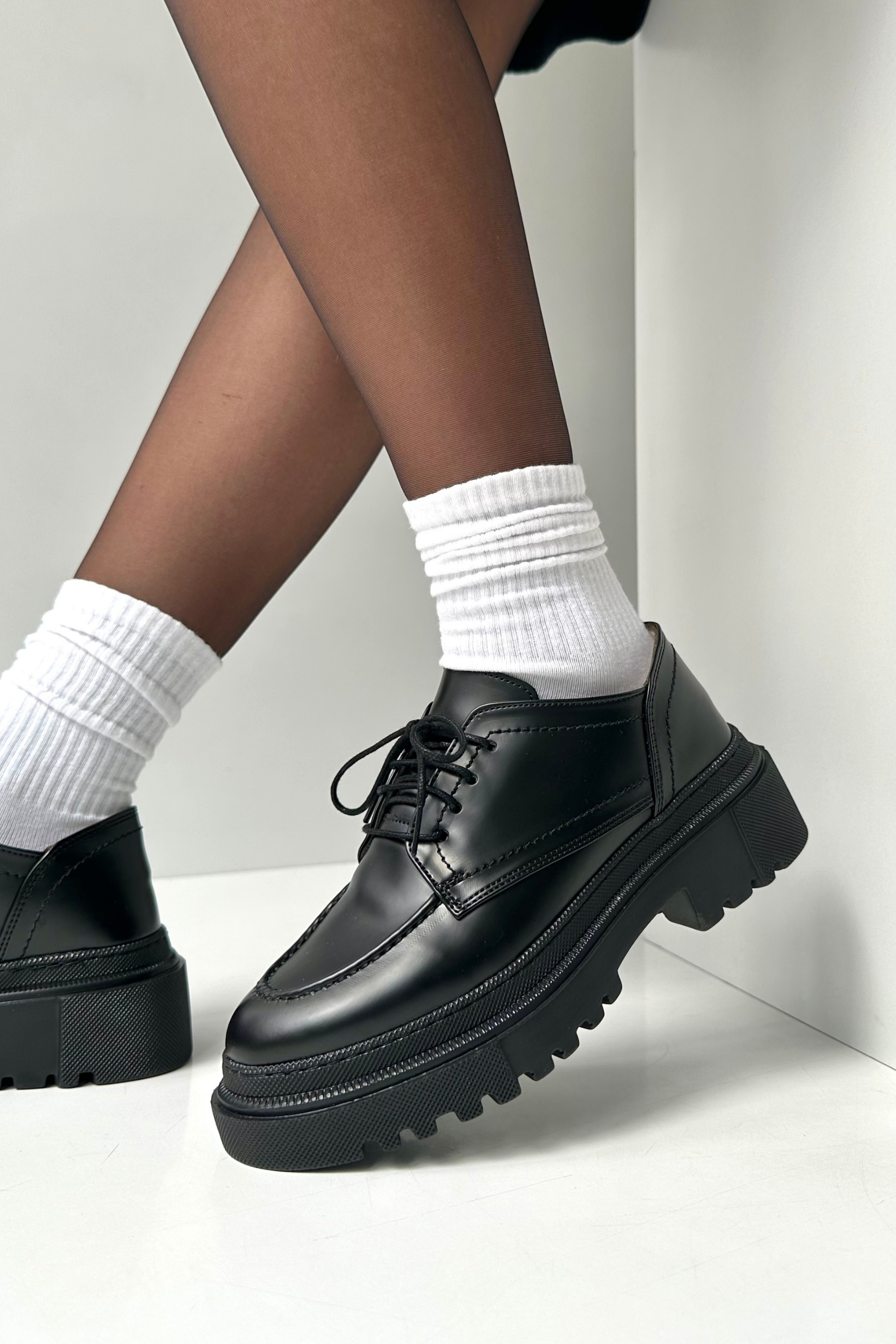 Kadın Makosen Ayakkabı SİYAH