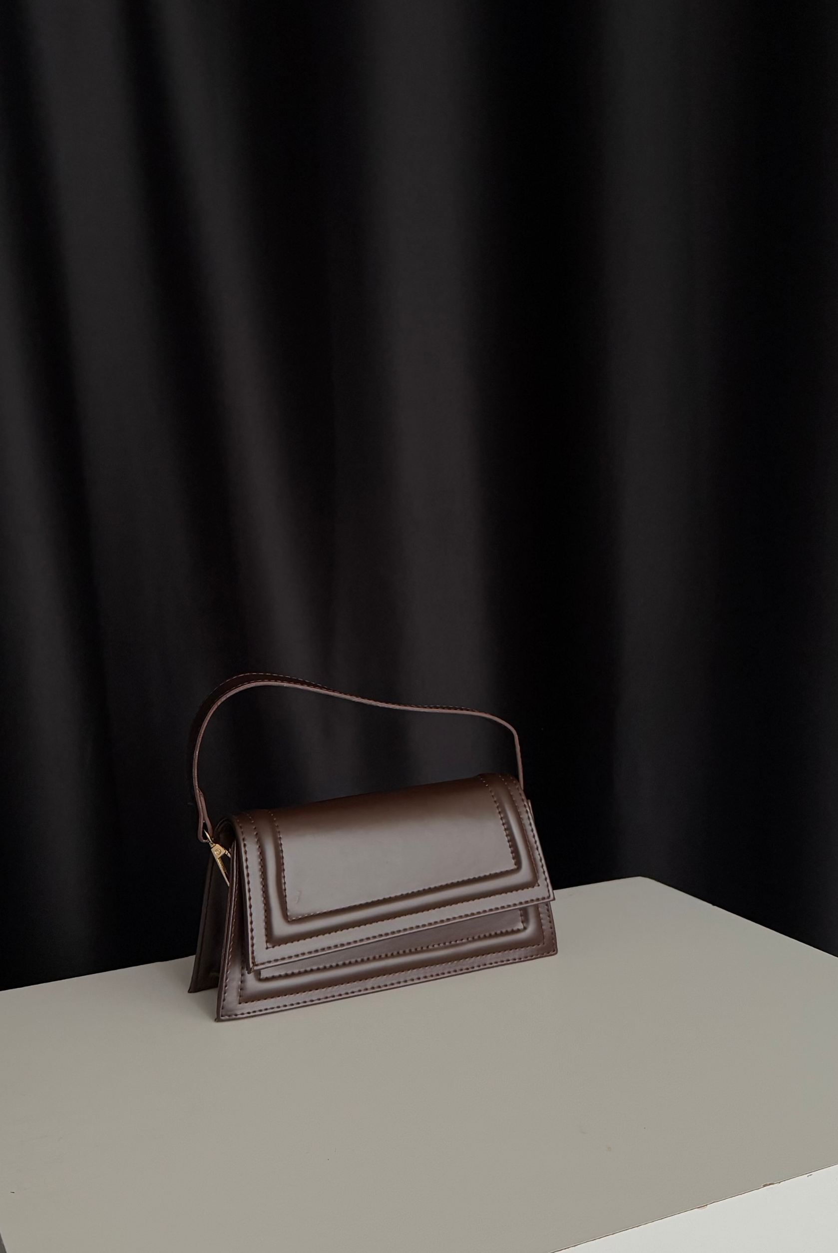 Kadın Mini El Çantası ACI KAHVE