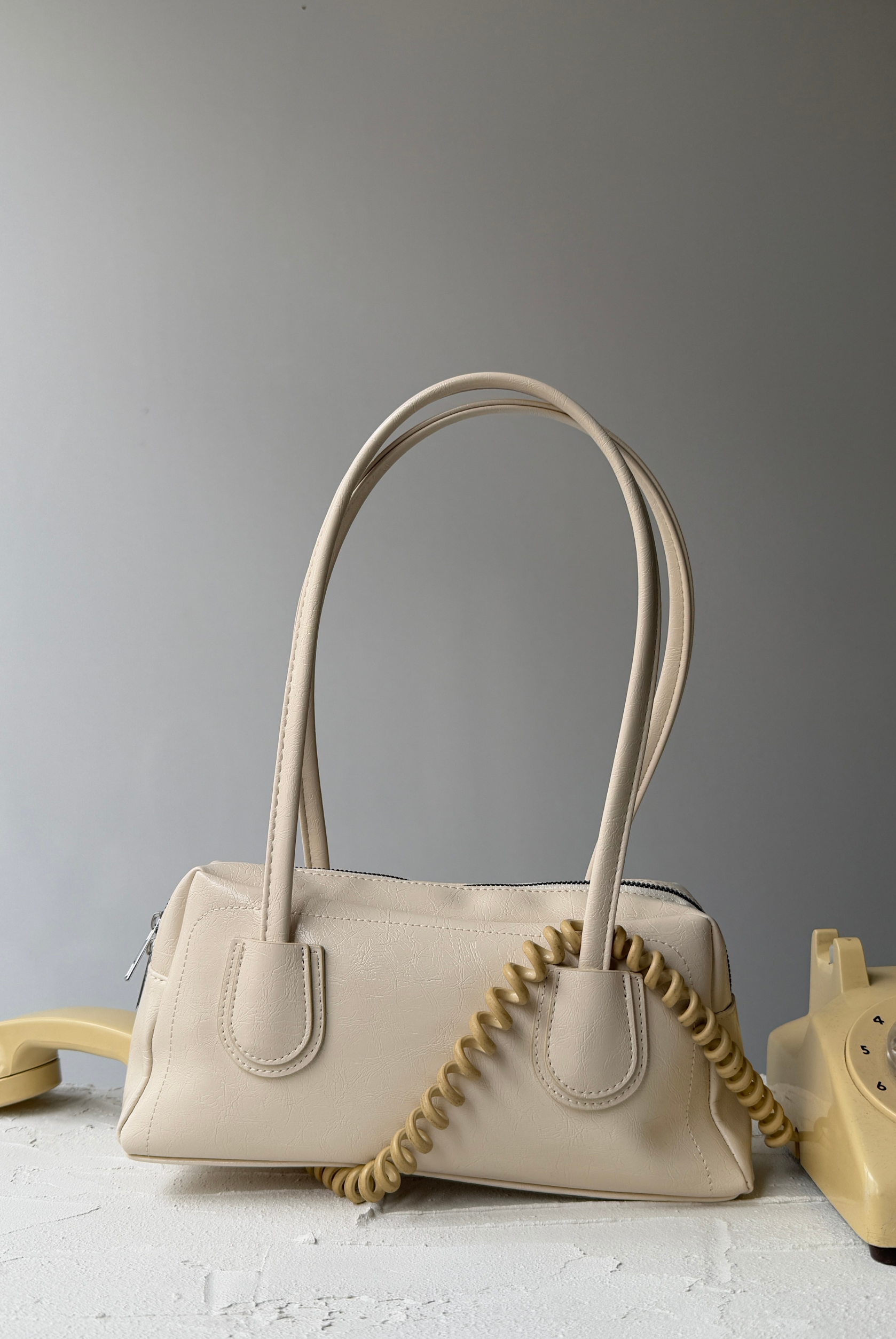 Kadın Omuz Çantası KREM