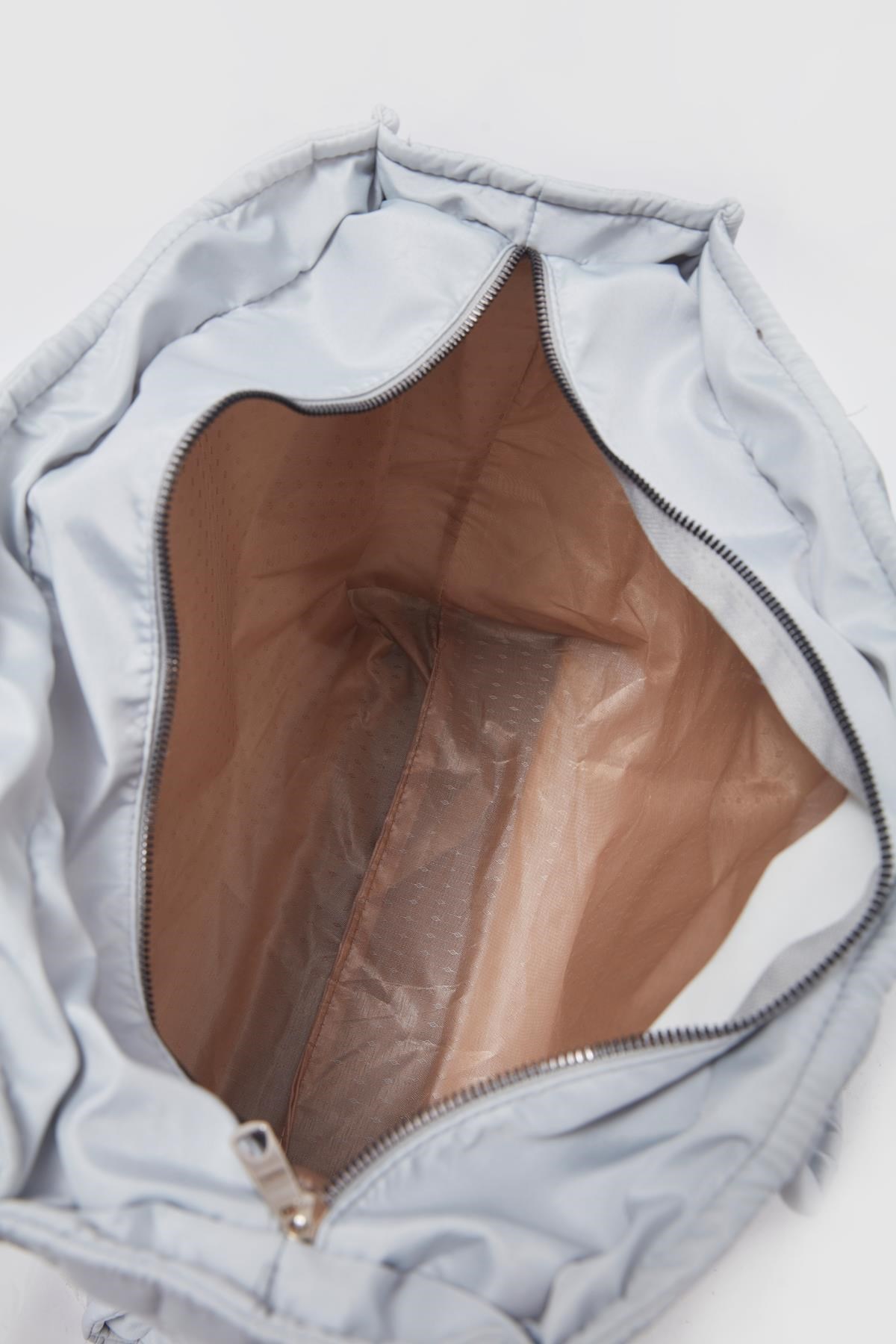 Kadın Omuz Çantası Mango GRİ