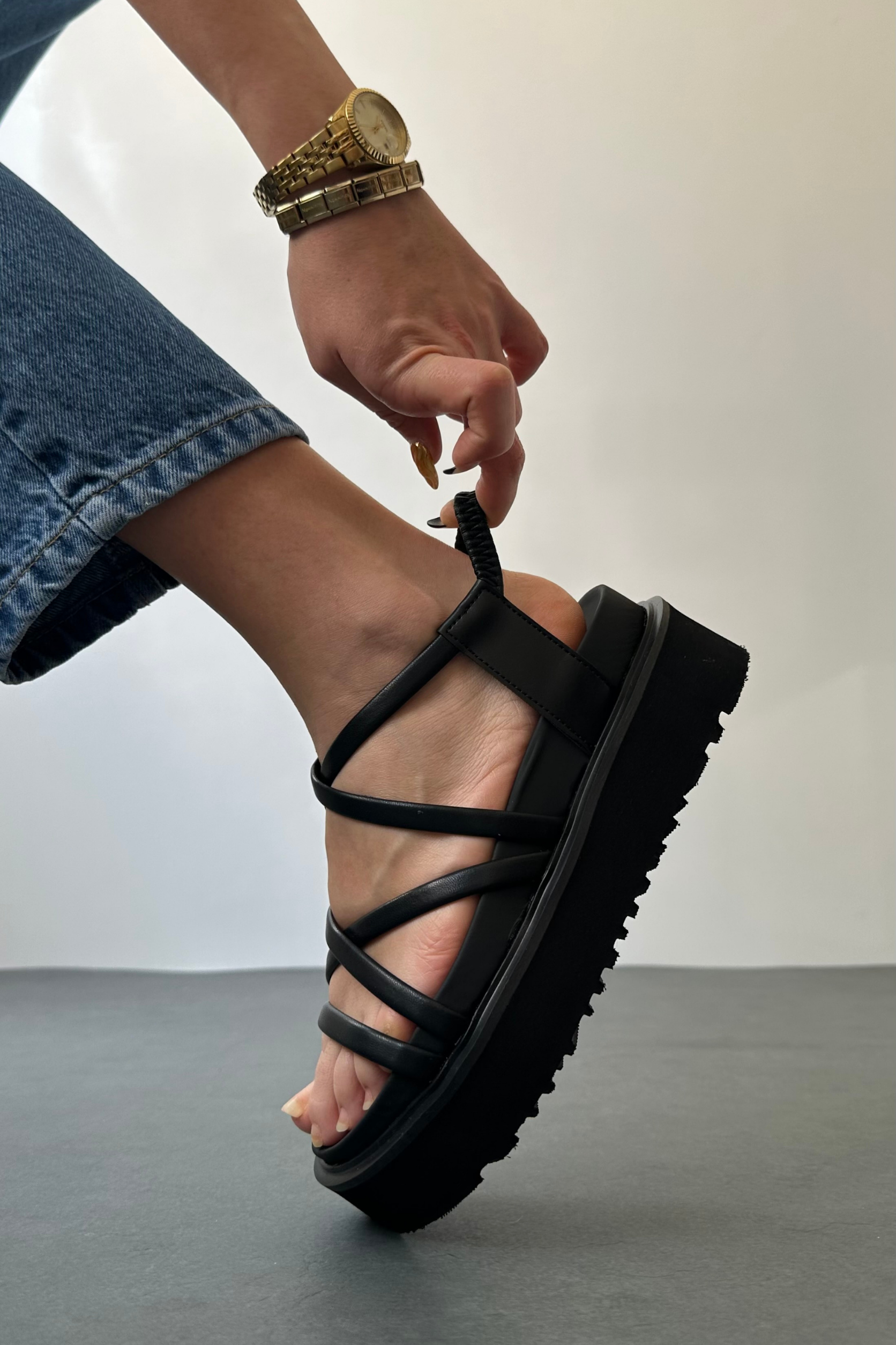 Kadın Sandalet SİYAH