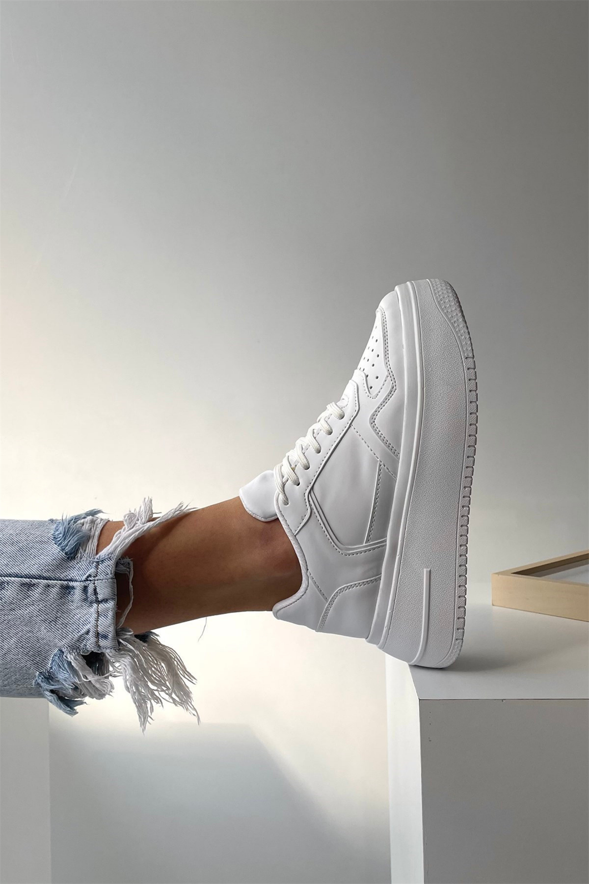 Kadın Spor Ayakakbı BEYAZ