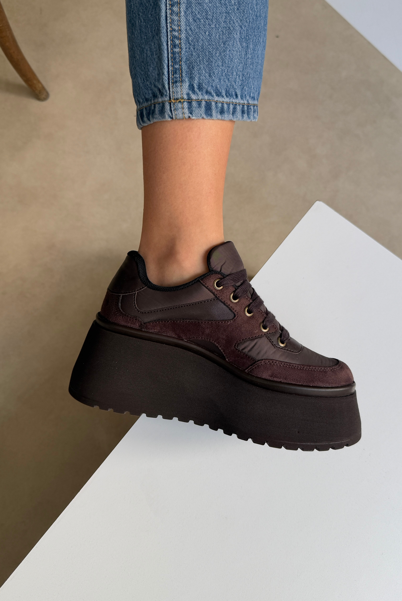 Kadın Spor Ayakkabı ACI KAHVE