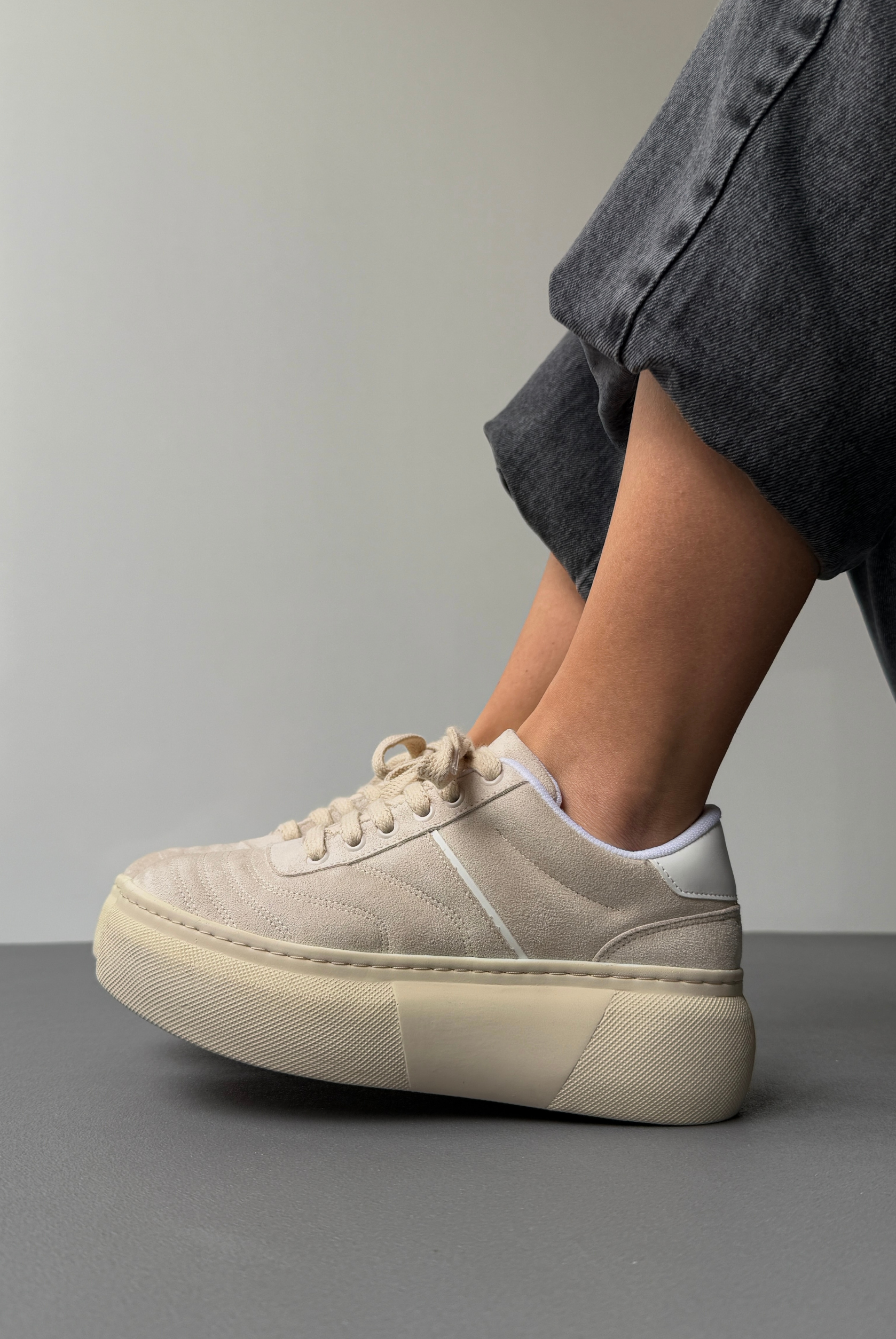 Kadın Spor Ayakkabı BEJ