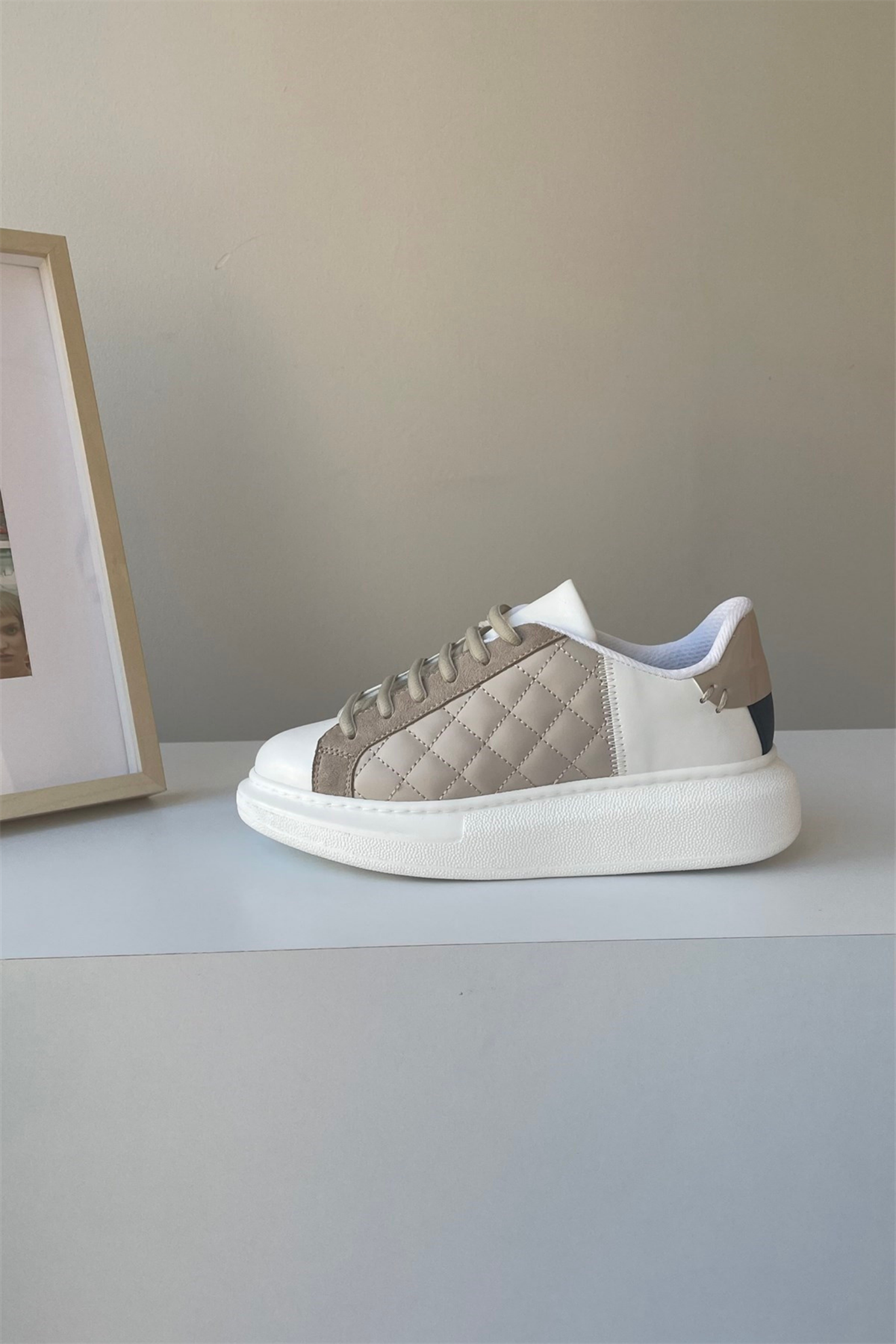 Kadın Spor Ayakkabı BEJ