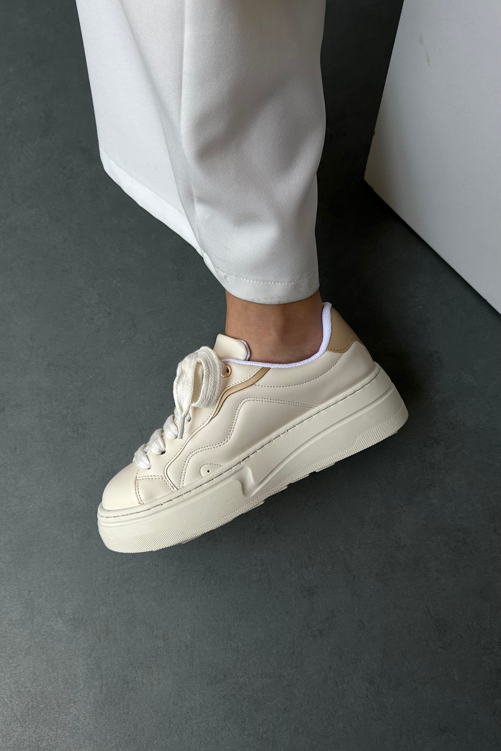 Kadın Spor Ayakkabı BEJ