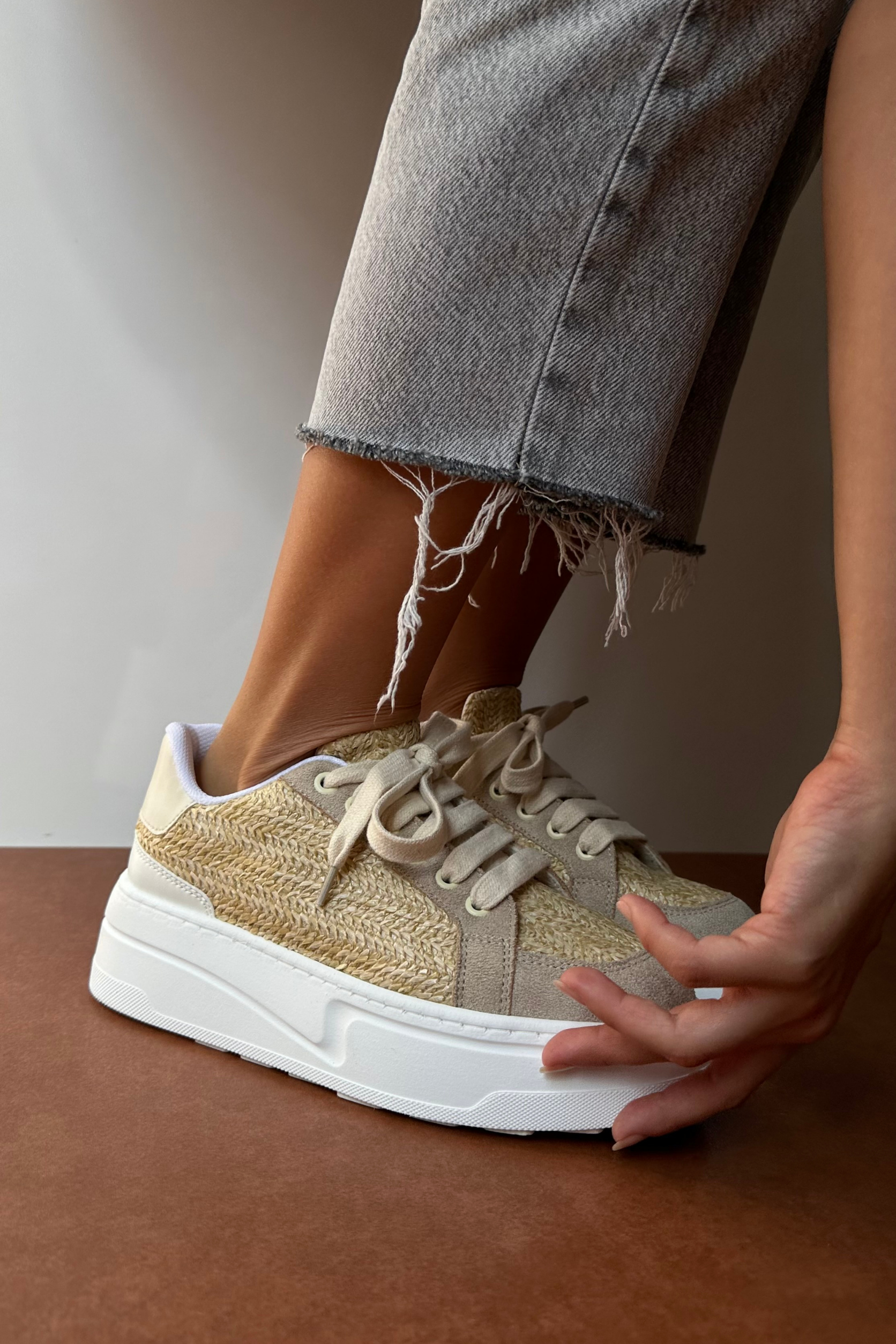 Kadın Spor Ayakkabı BEJ