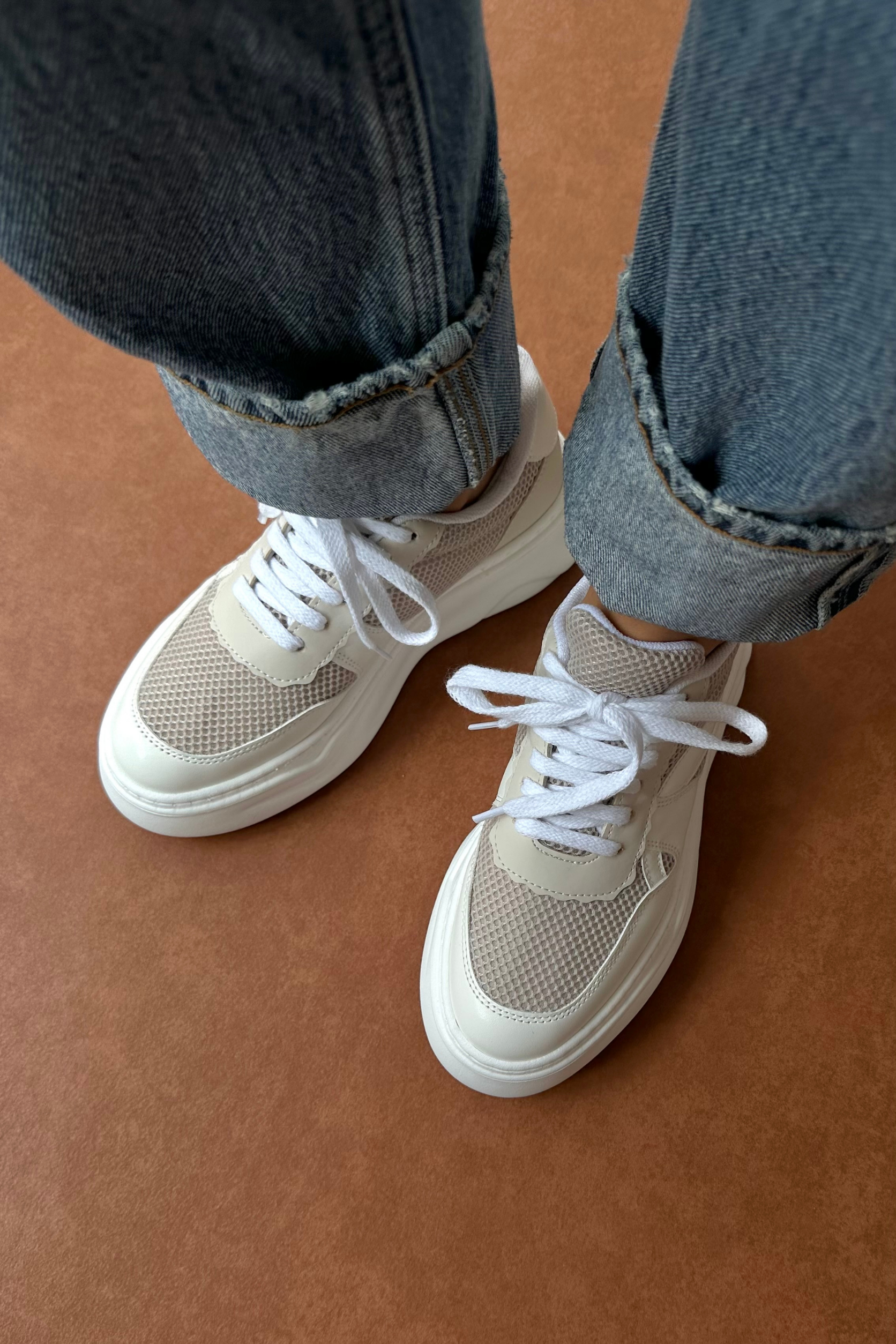 Kadın Spor Ayakkabı BEJ