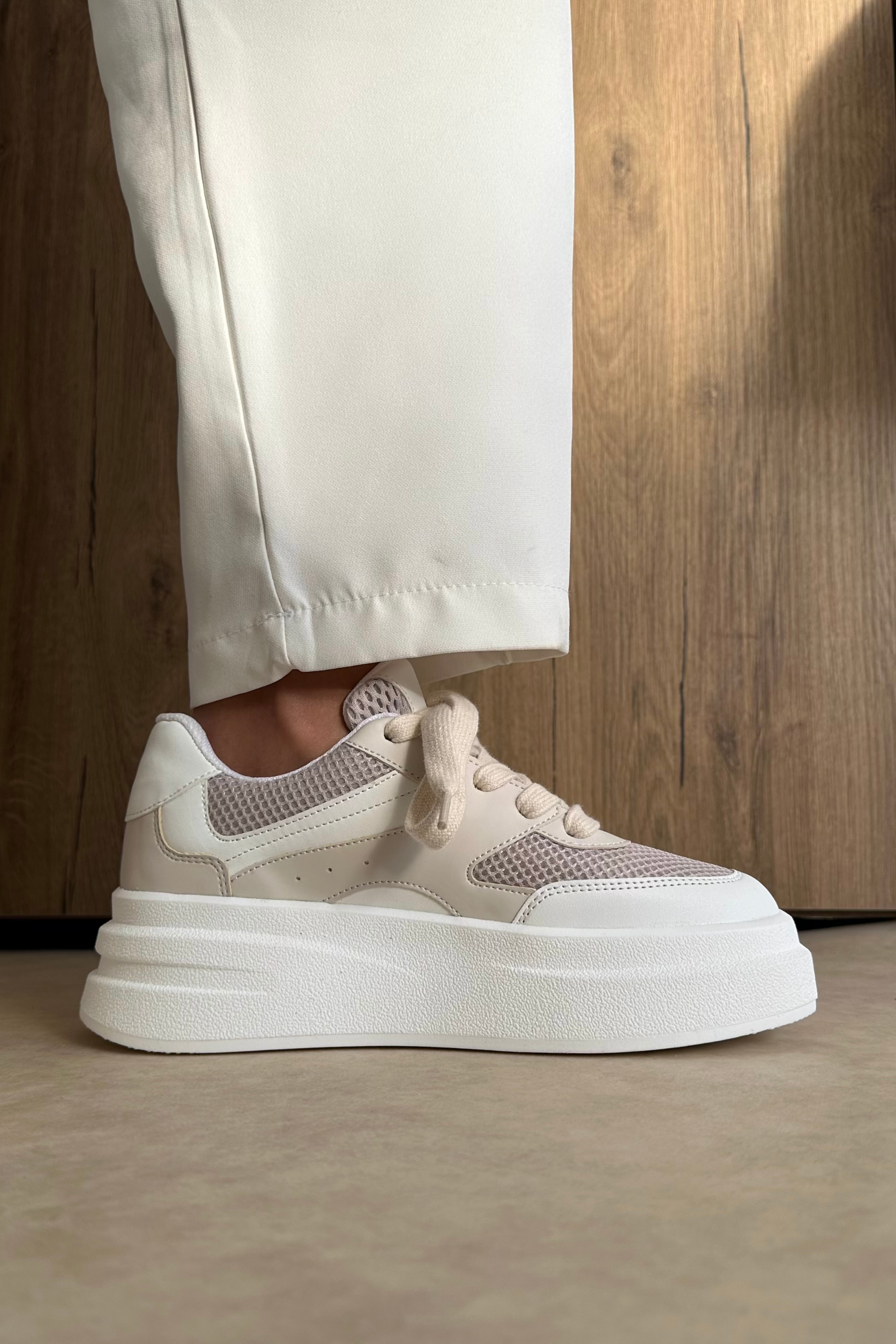 Kadın Spor Ayakkabı BEJ