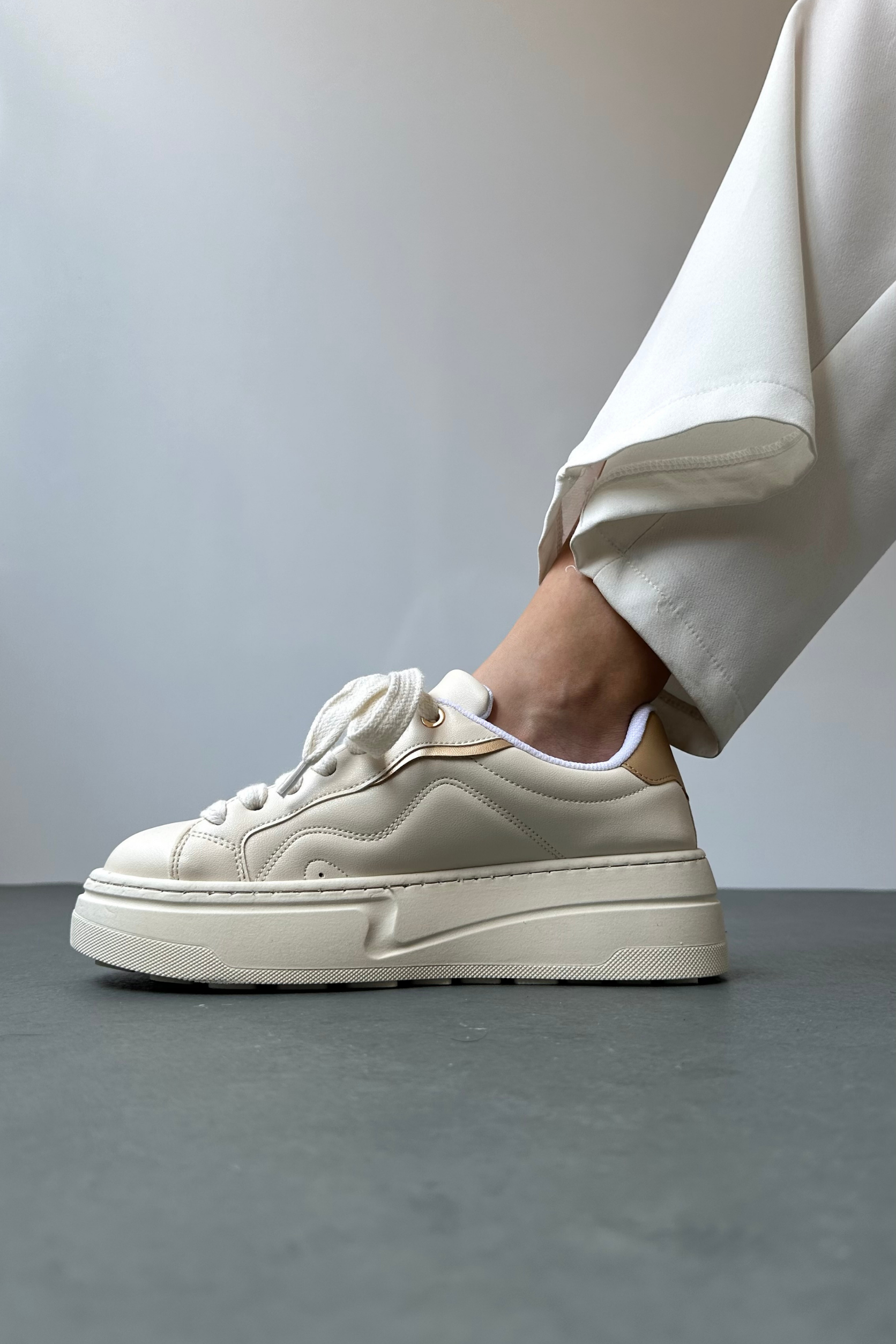 Kadın Spor Ayakkabı BEJ