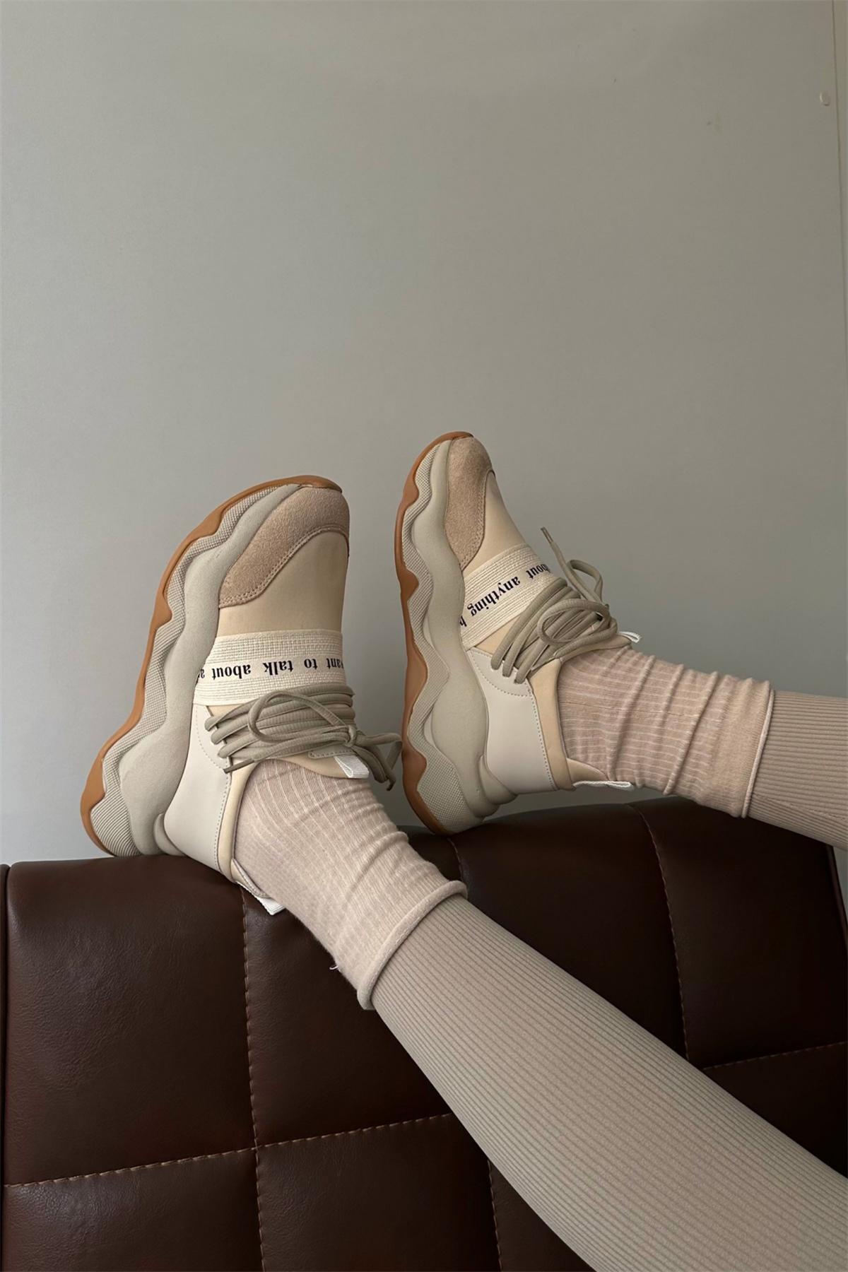 Kadın Spor Ayakkabı BEJ