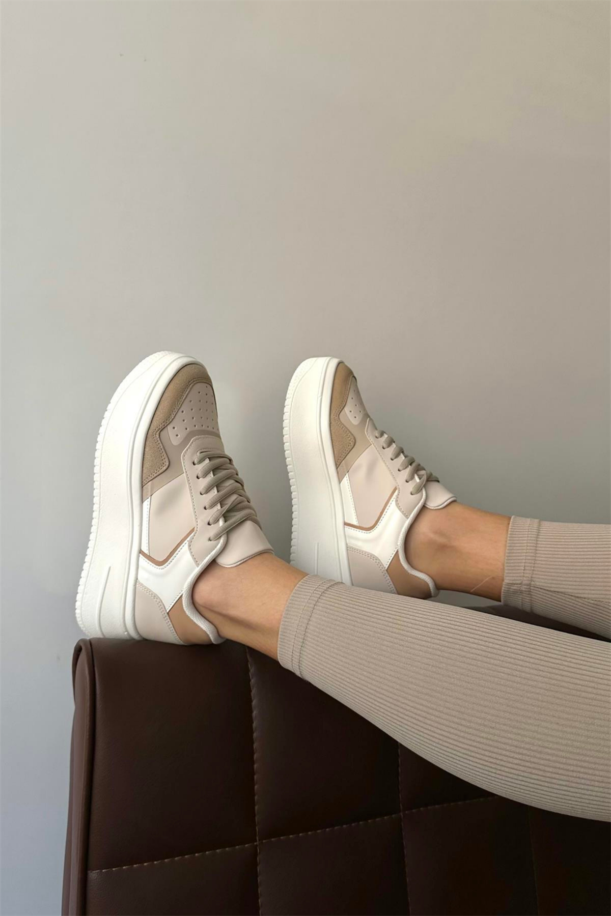 Kadın Spor Ayakkabı BEJ