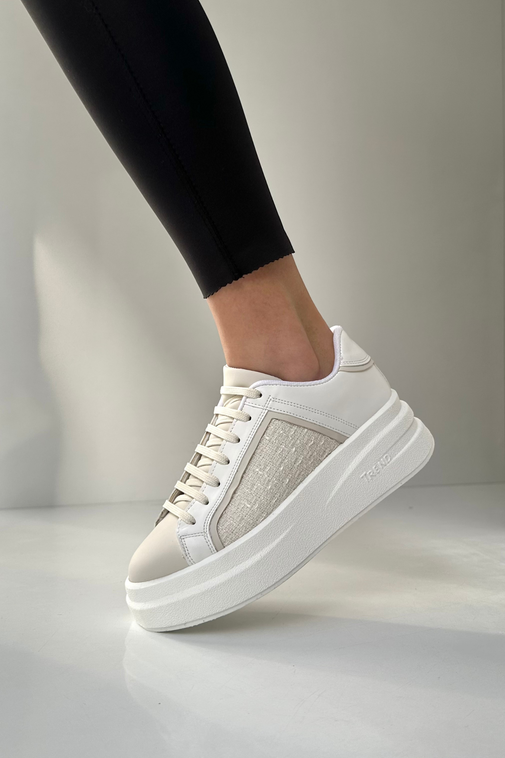 Kadın Spor Ayakkabı BEJ