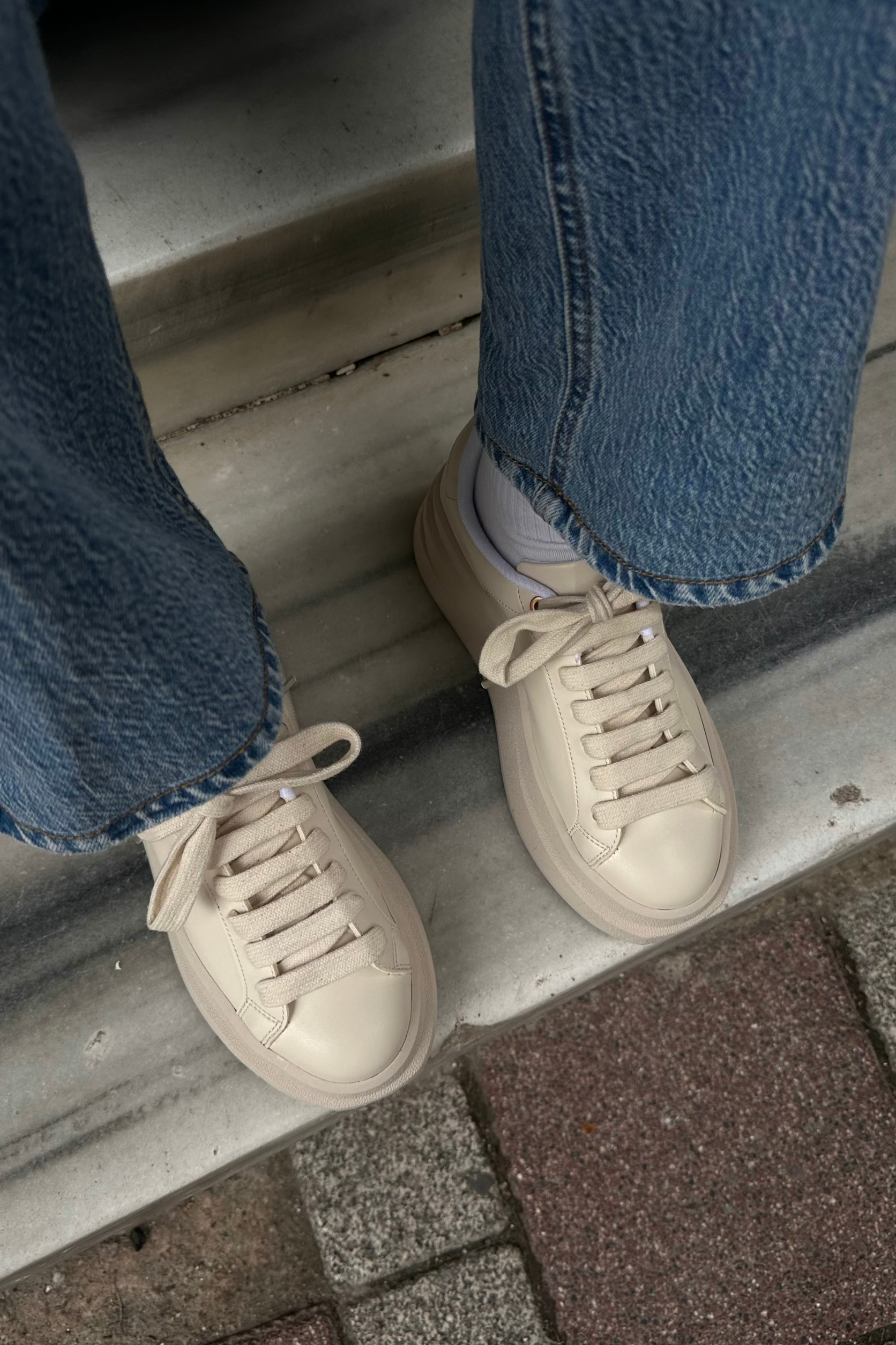 Kadın Spor Ayakkabı BEJ