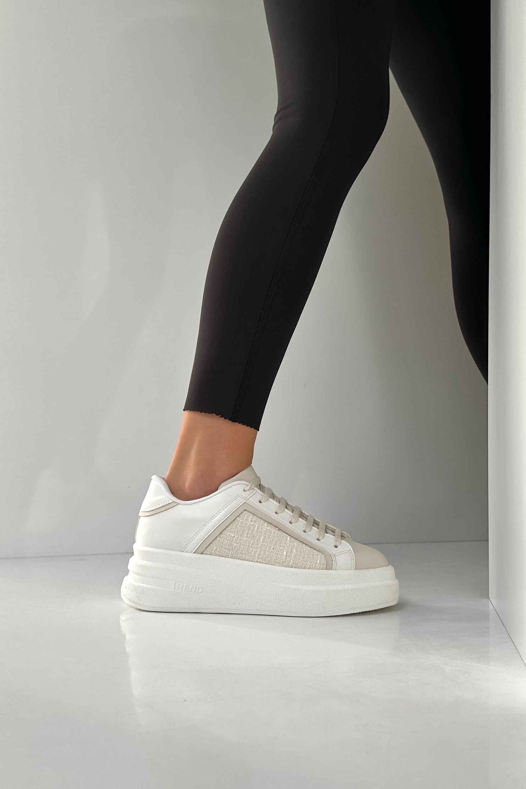 Kadın Spor Ayakkabı BEJ