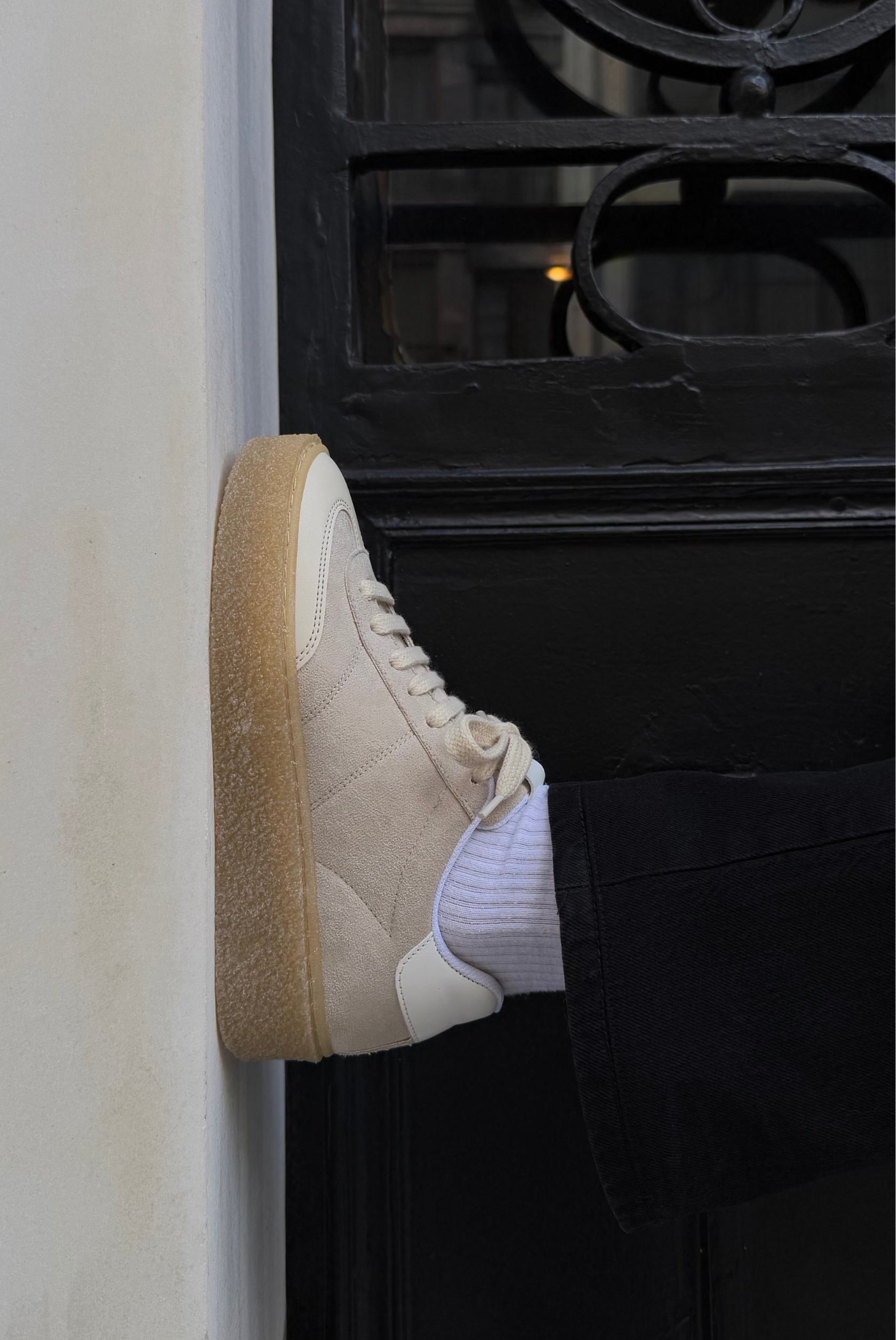 Kadın Spor Ayakkabı BEJ SÜET