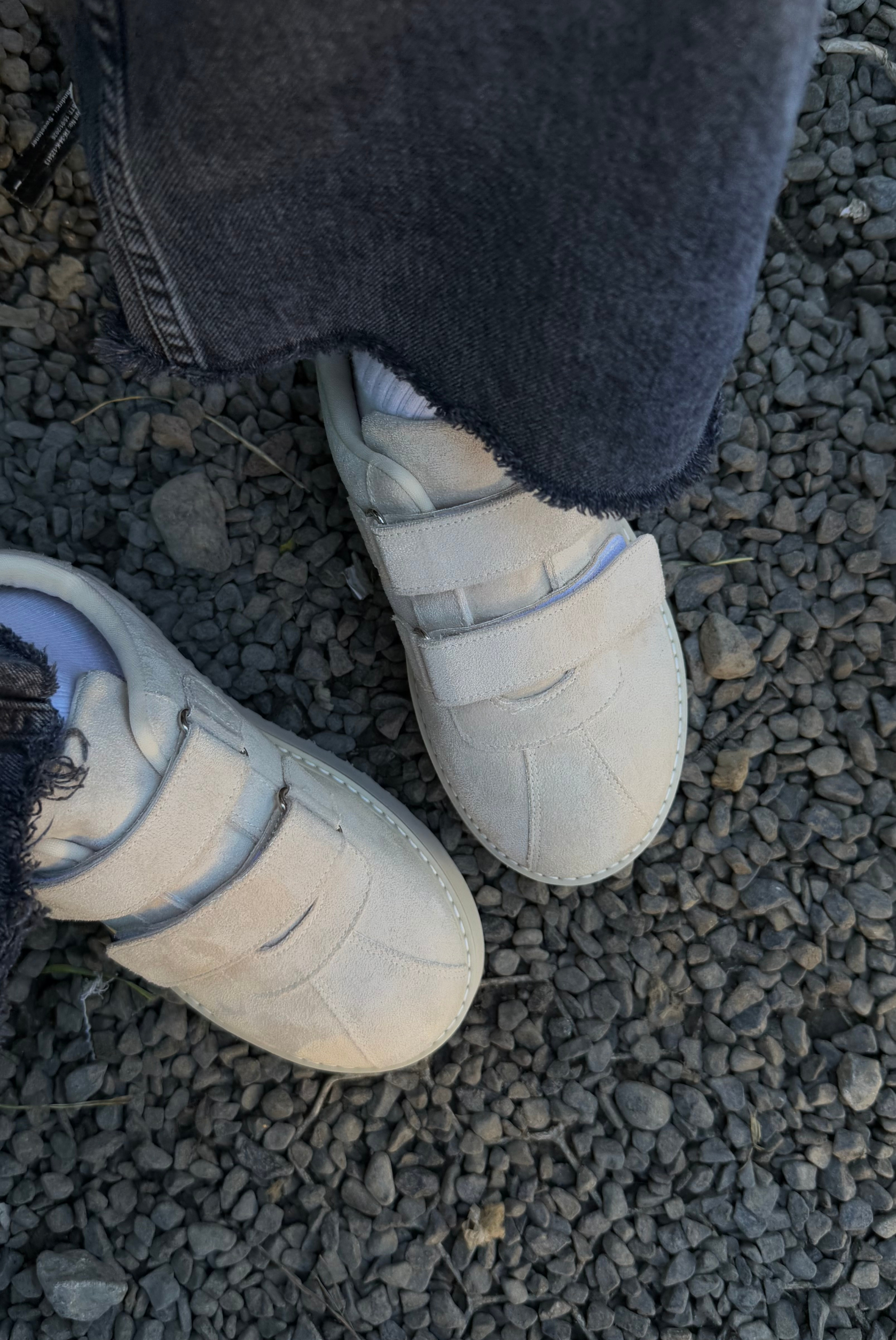 Kadın Spor Ayakkabı BEJ SÜET