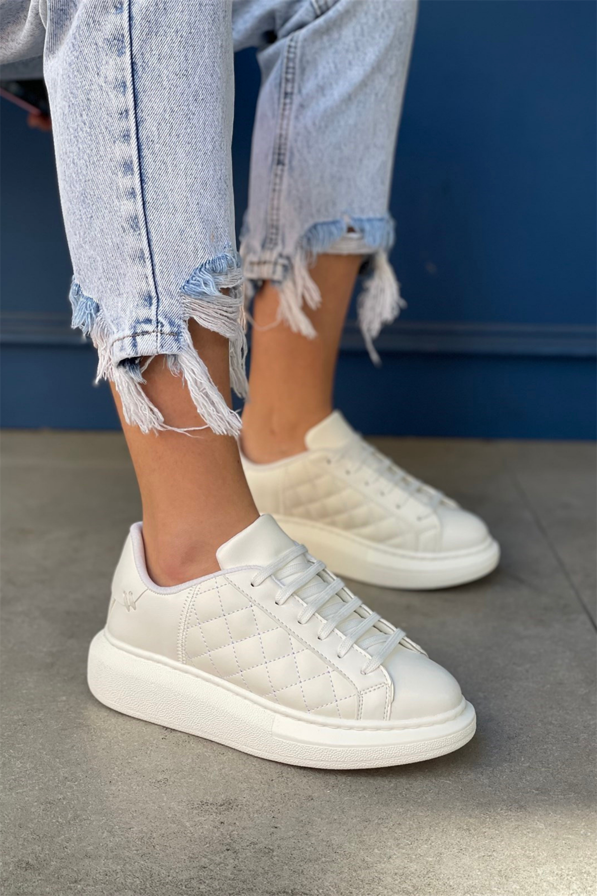 Kadın Spor Ayakkabı BEYAZ