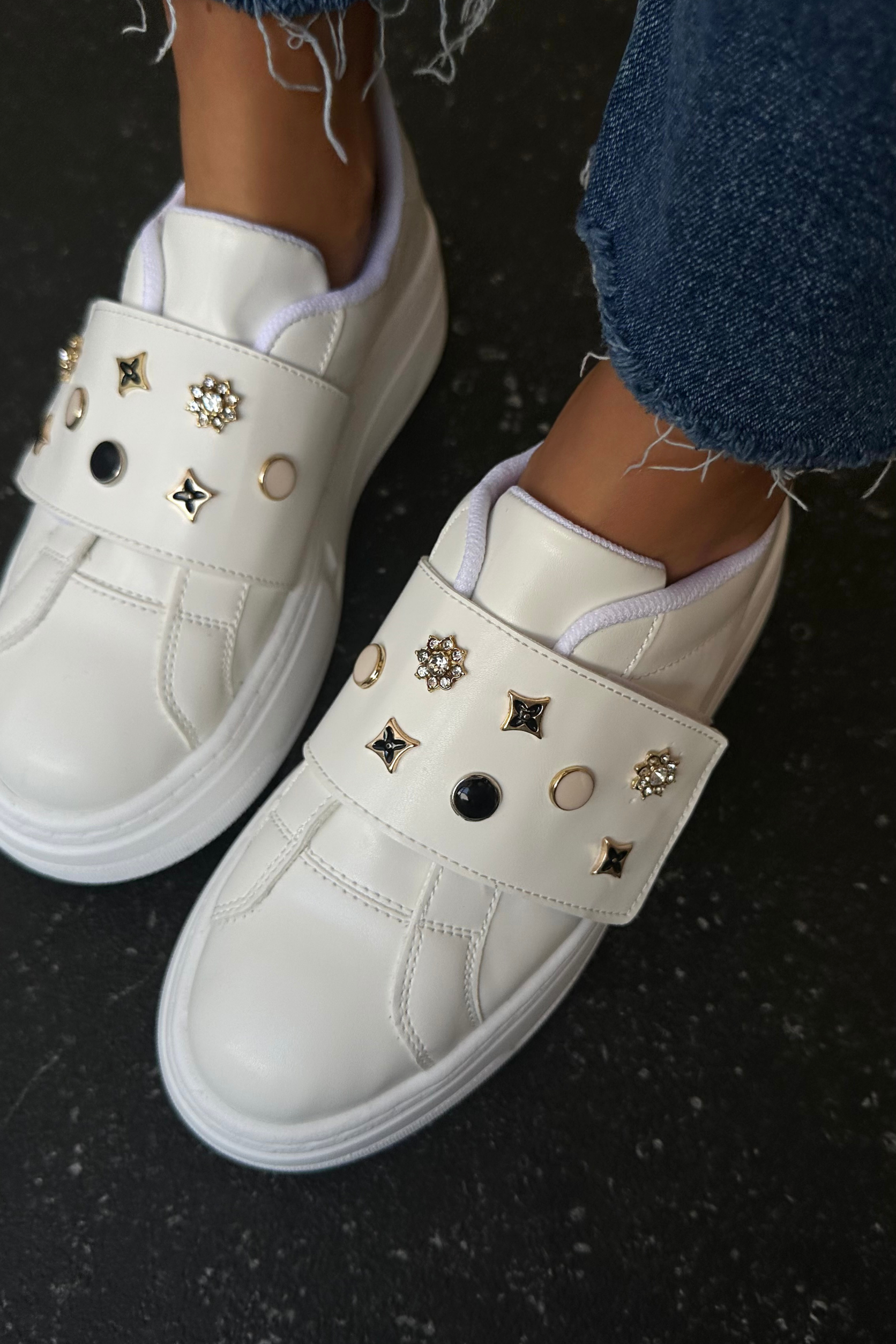 Kadın Spor Ayakkabı BEYAZ