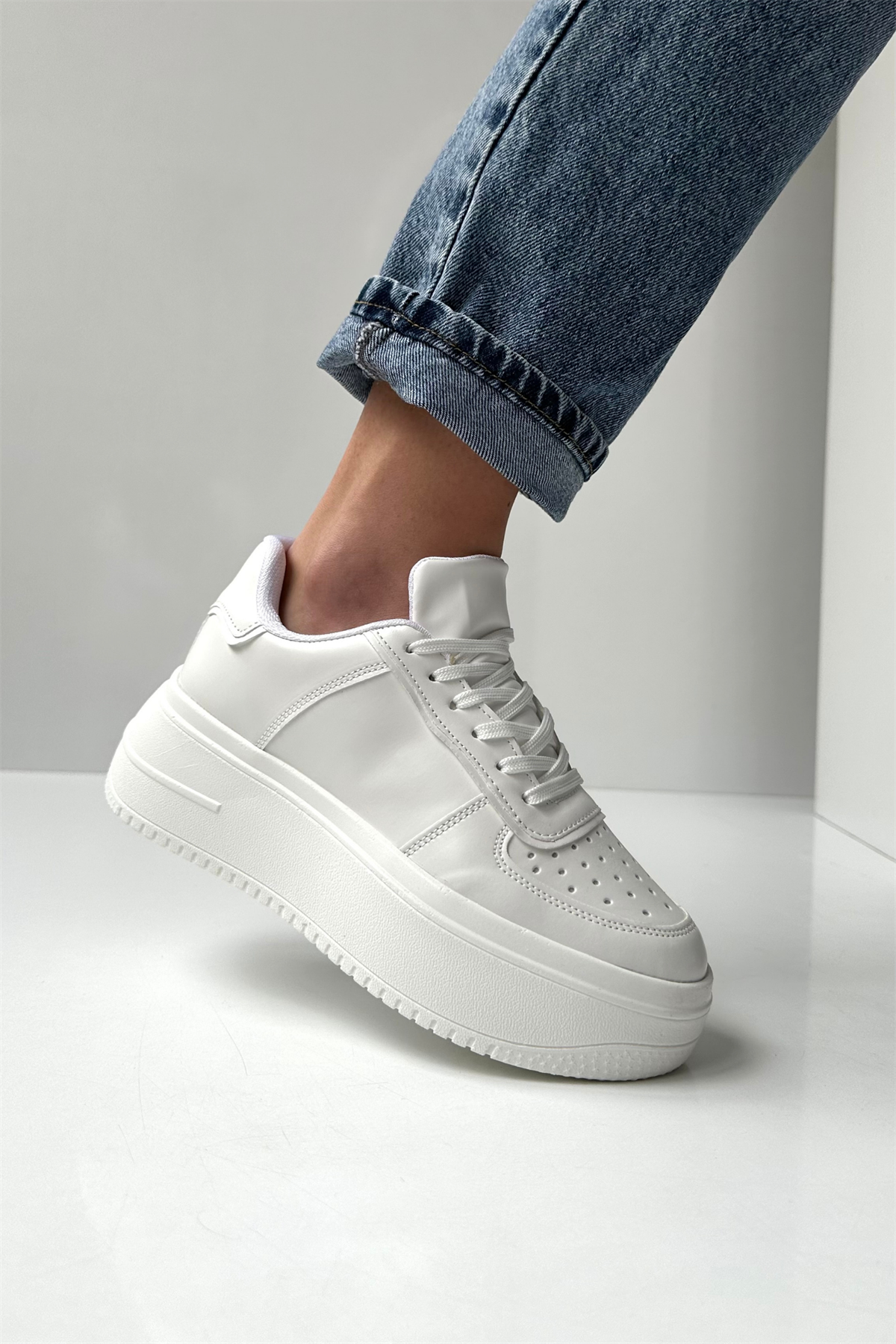 Kadın Spor Ayakkabı BEYAZ