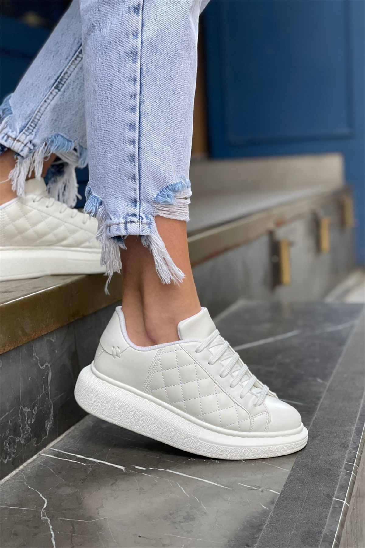 Kadın Spor Ayakkabı BEYAZ