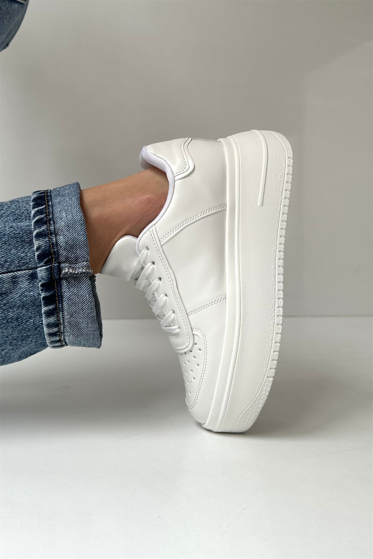 Kadın Spor Ayakkabı BEYAZ