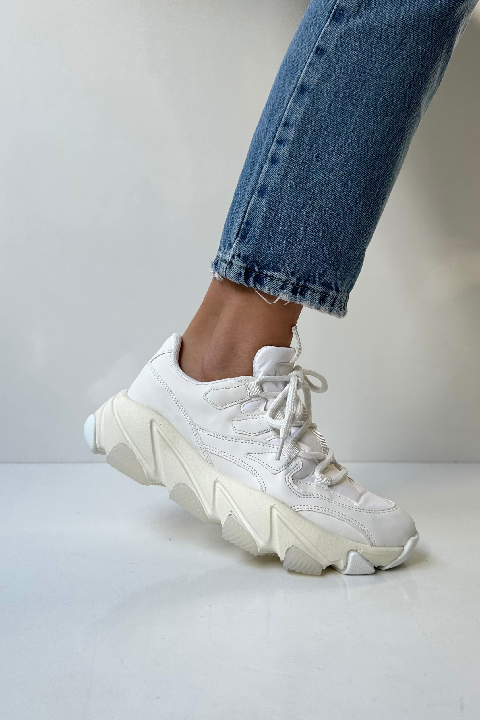 Kadın Spor Ayakkabı BEYAZ